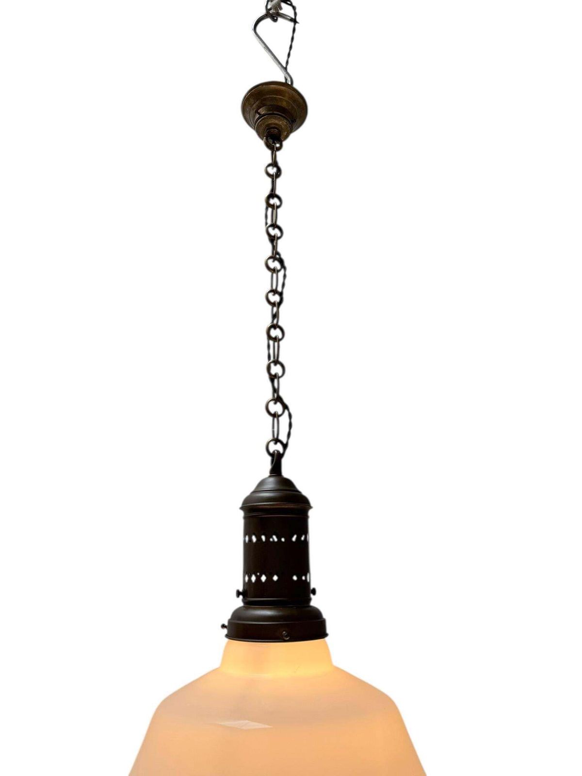 photo for sale Arts & Crafts Pendant Lamp In The Style Of Peter Behrens, 1900s