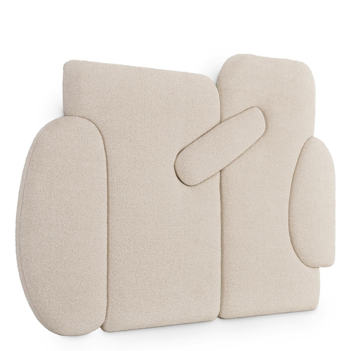 Off White Fabric Upholstered Headboard photo 3144.0