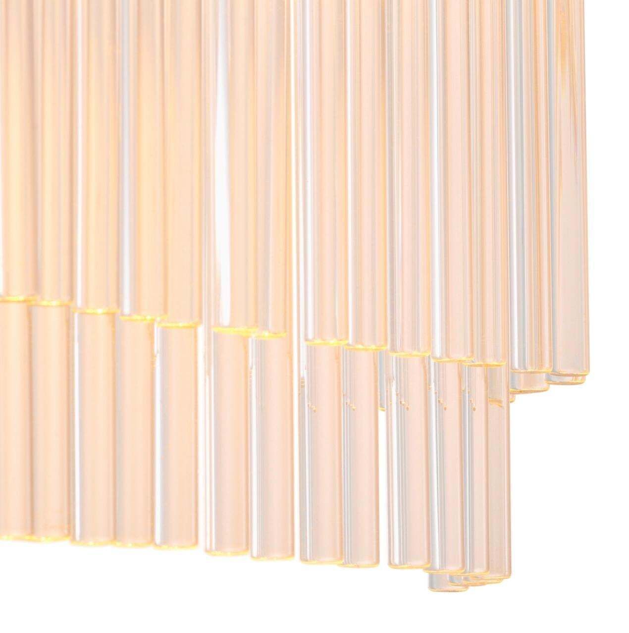 Pair Of Wall Lamps In Bronze Finish And Clear Glass photo buy