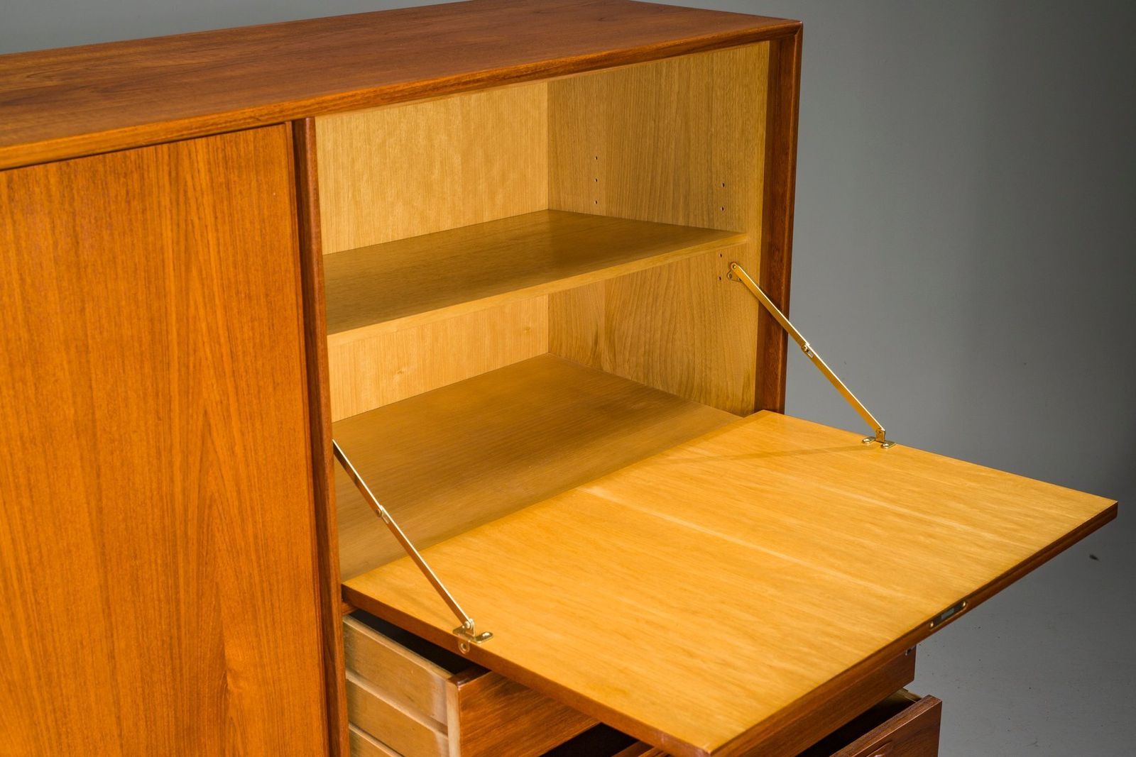 photo vintage Highboard By Heinrich Riestenpatt For Rt 200 Möbel, Germany, 1960s