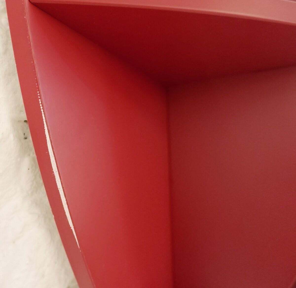 Mid Century Modern "Continental" Red Bookcase By Joe Colombo, 1960s photo furniture