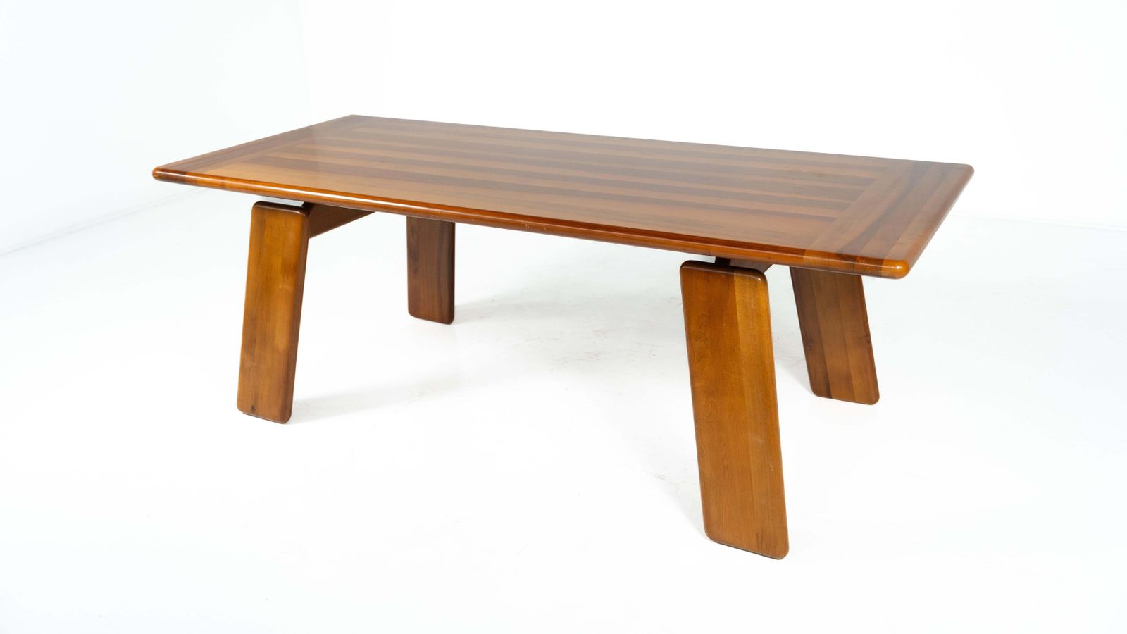 "Sapporo" Dining Table By Mario Marenco For Mobilgirgi, 1970s photo vinterior