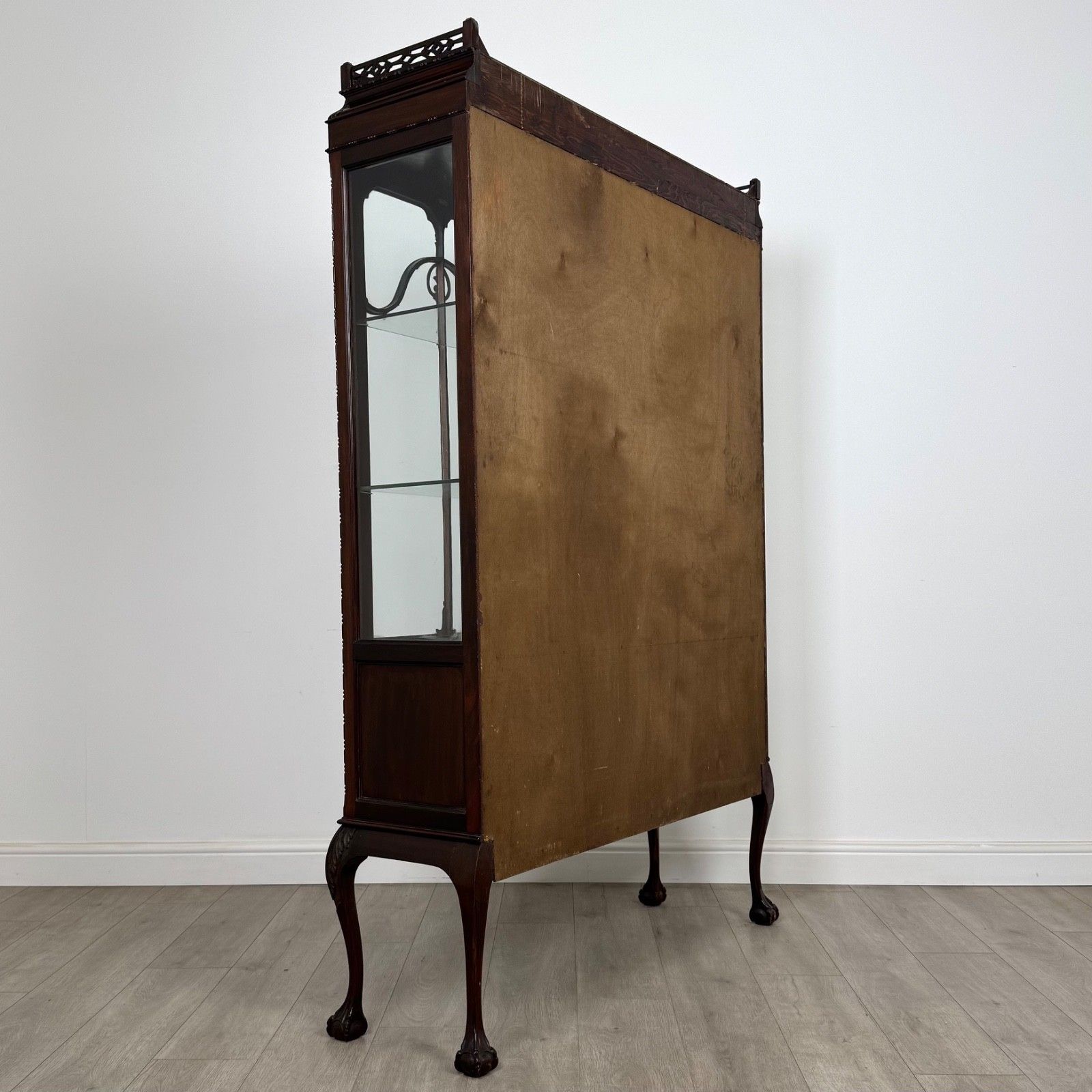 Antique 20th Century Mahogany Display Cabinet By Morgan & Co ( Af 5339 ) photo 685.0