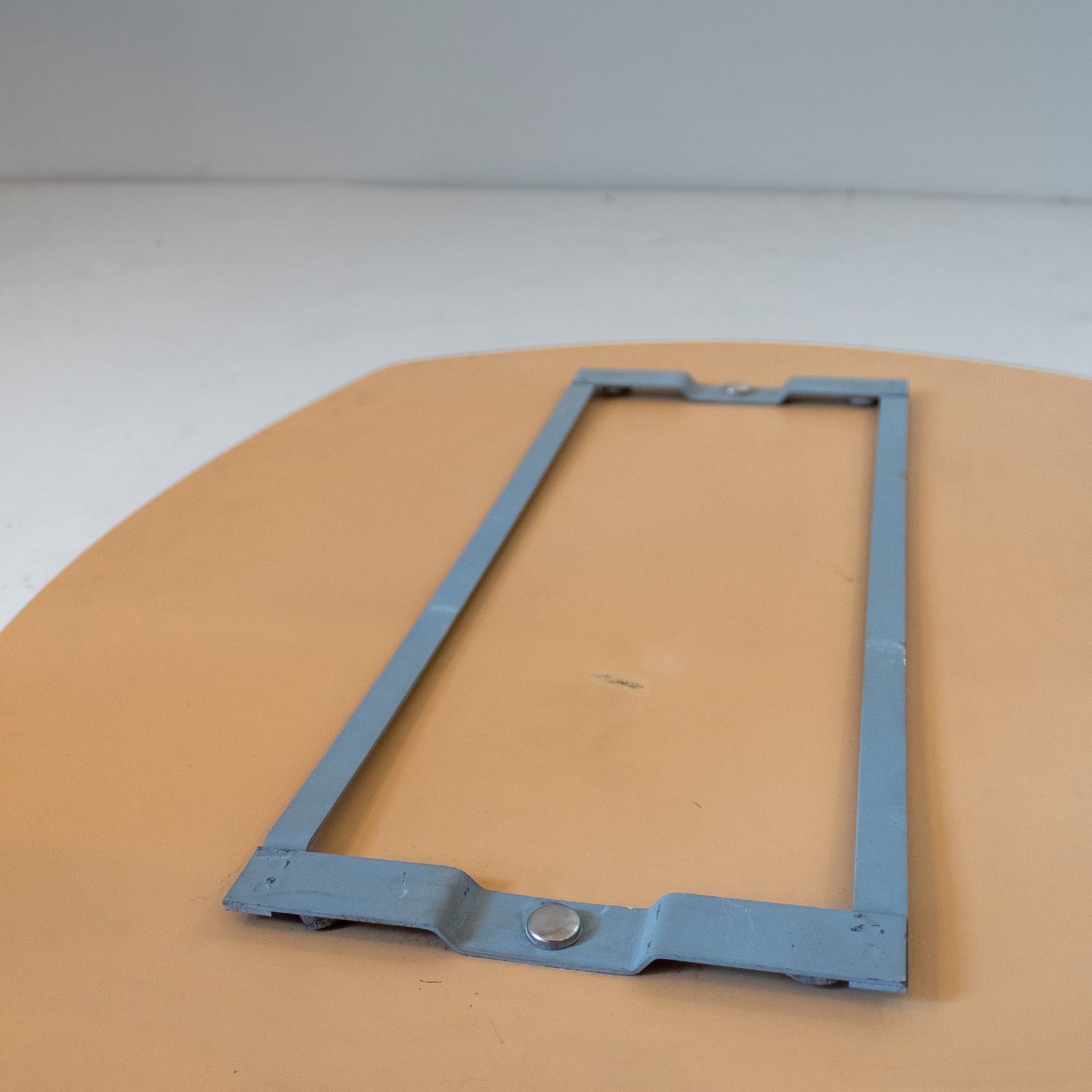 photo for sale Mid  Century Modern Beveled Glass Wall Mirror, Italy 1970s