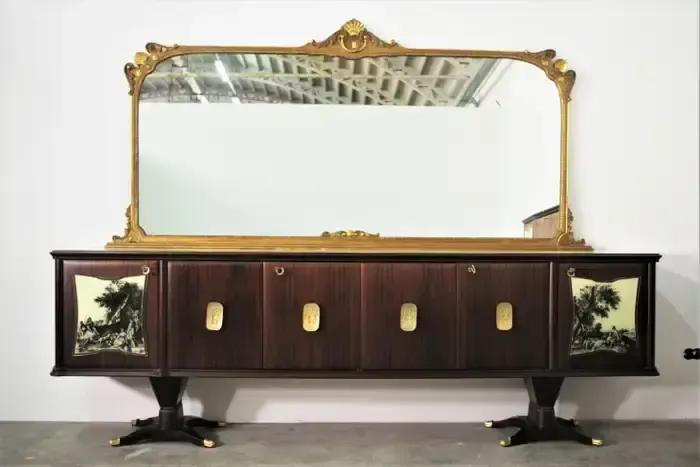 Eccezionale Set Da Pranzo Completo D'epoca   Fratelli Rigamonti Desio (Milano), 1940 photo Furniture