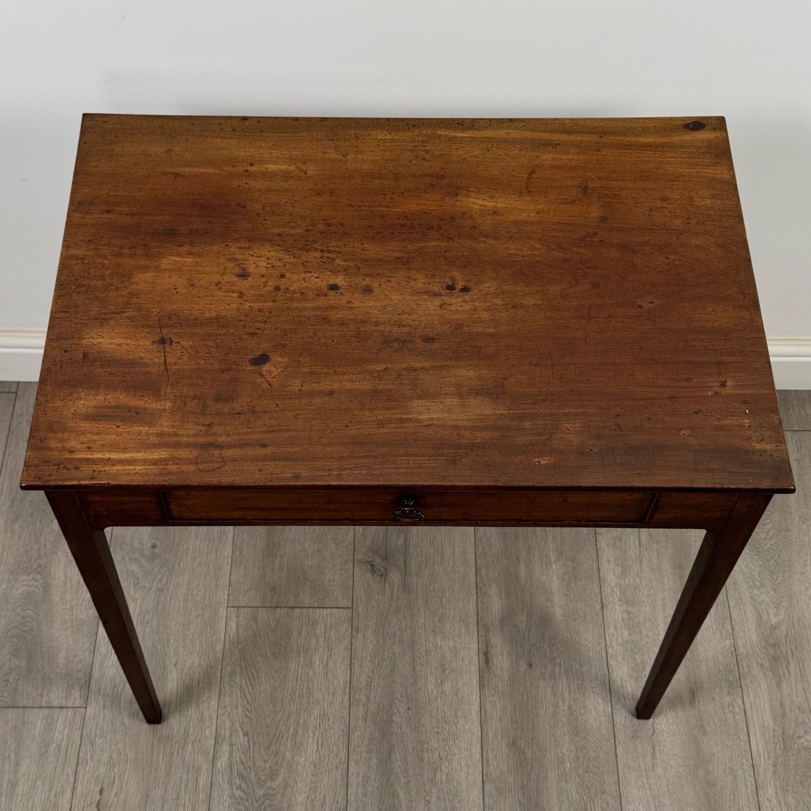 photo furniture Antique 18th Century Georgian Mahogany Writing Table ( Af 5323 )