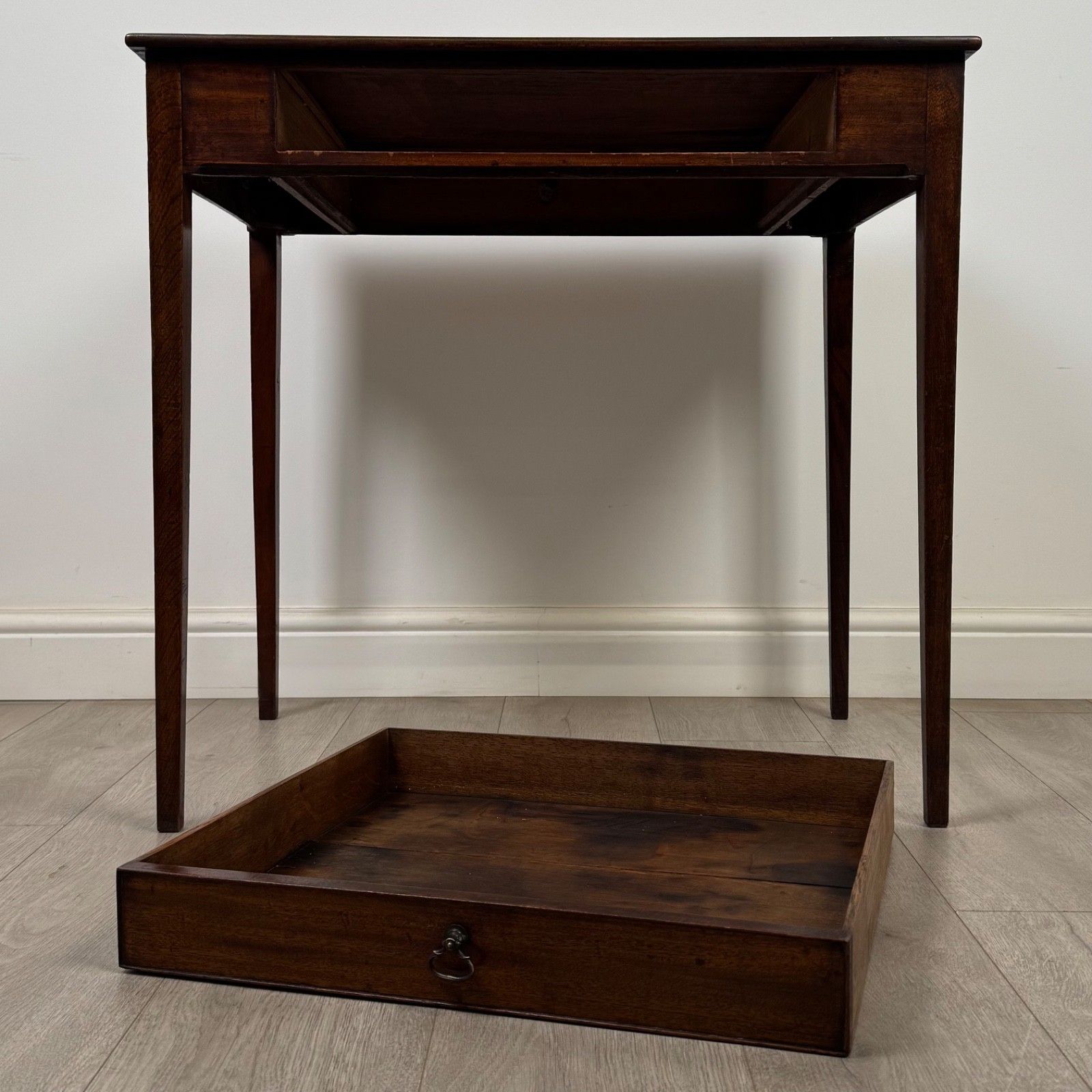 photo for sale Antique 18th Century Georgian Mahogany Writing Table ( Af 5323 )
