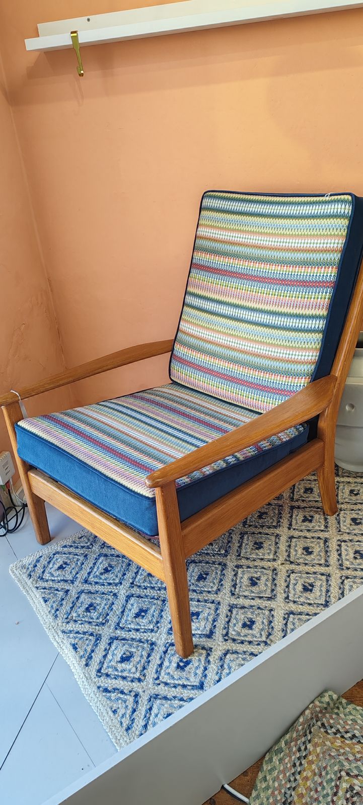 Cintique Mid Century Fireside Lounge Chair photo 550.0