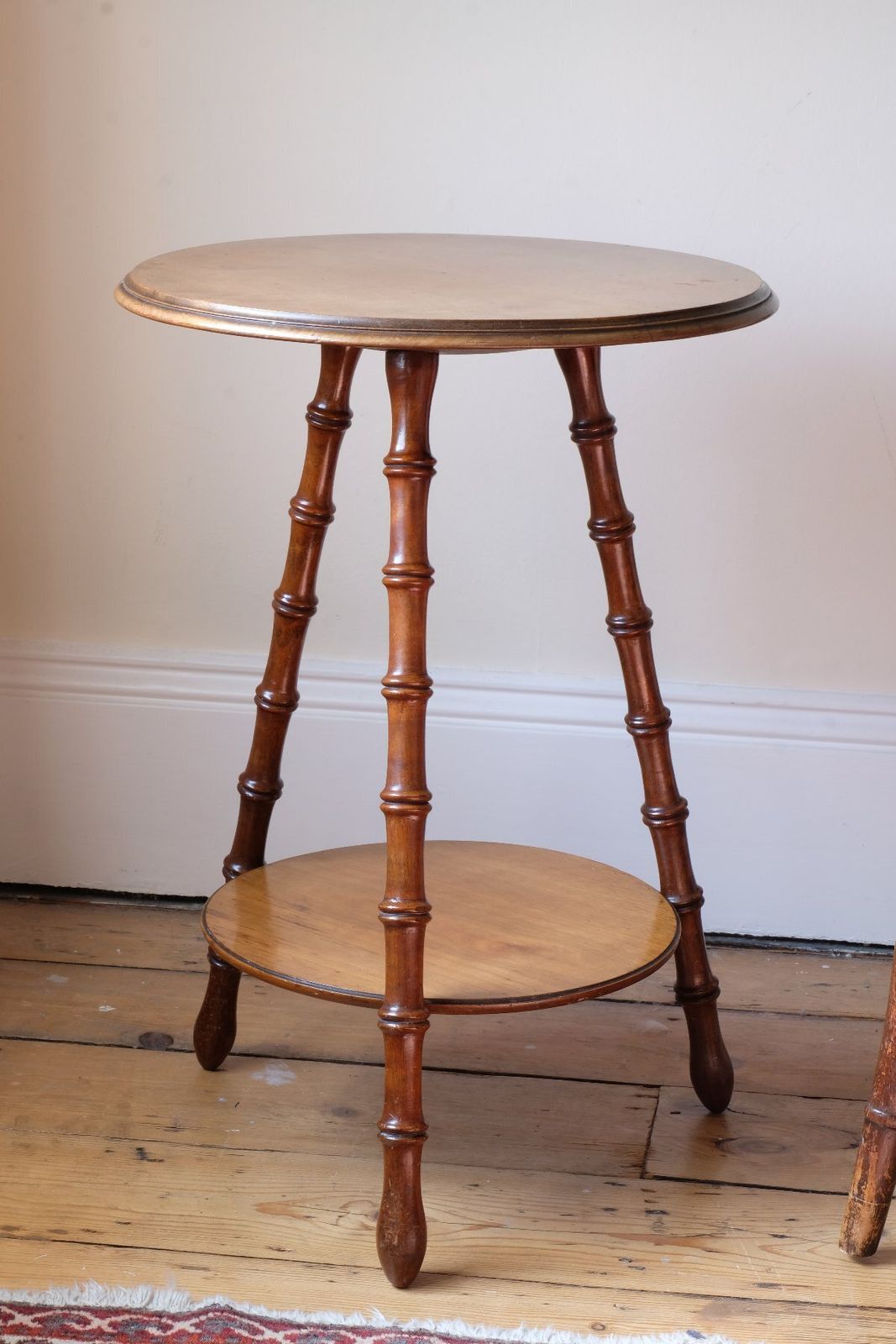 photo for sale William Gerrard ‘Gypsy’ Cricket Table – Two Tone Mahogany, Hampshire, C.1870–1895