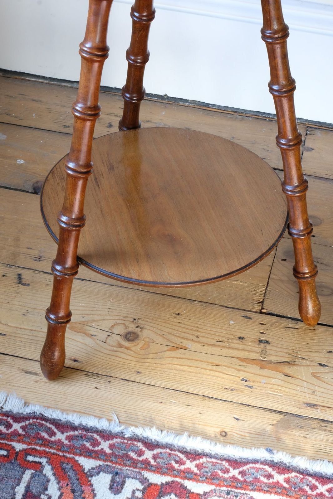 photo buy William Gerrard ‘Gypsy’ Cricket Table – Two Tone Mahogany, Hampshire, C.1870–1895