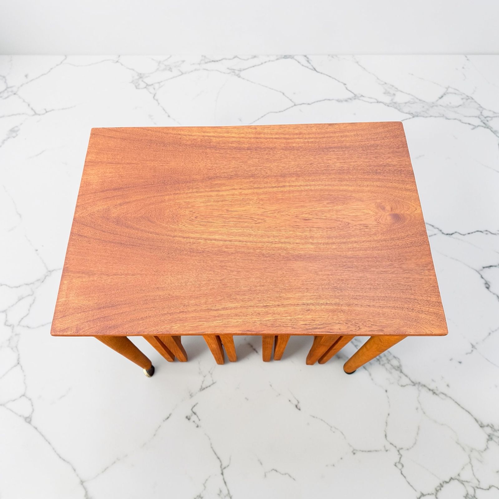 Mid Century 1960’s Teak Nest Of Tables By Poul Hundevad For Novy Domov photo furniture