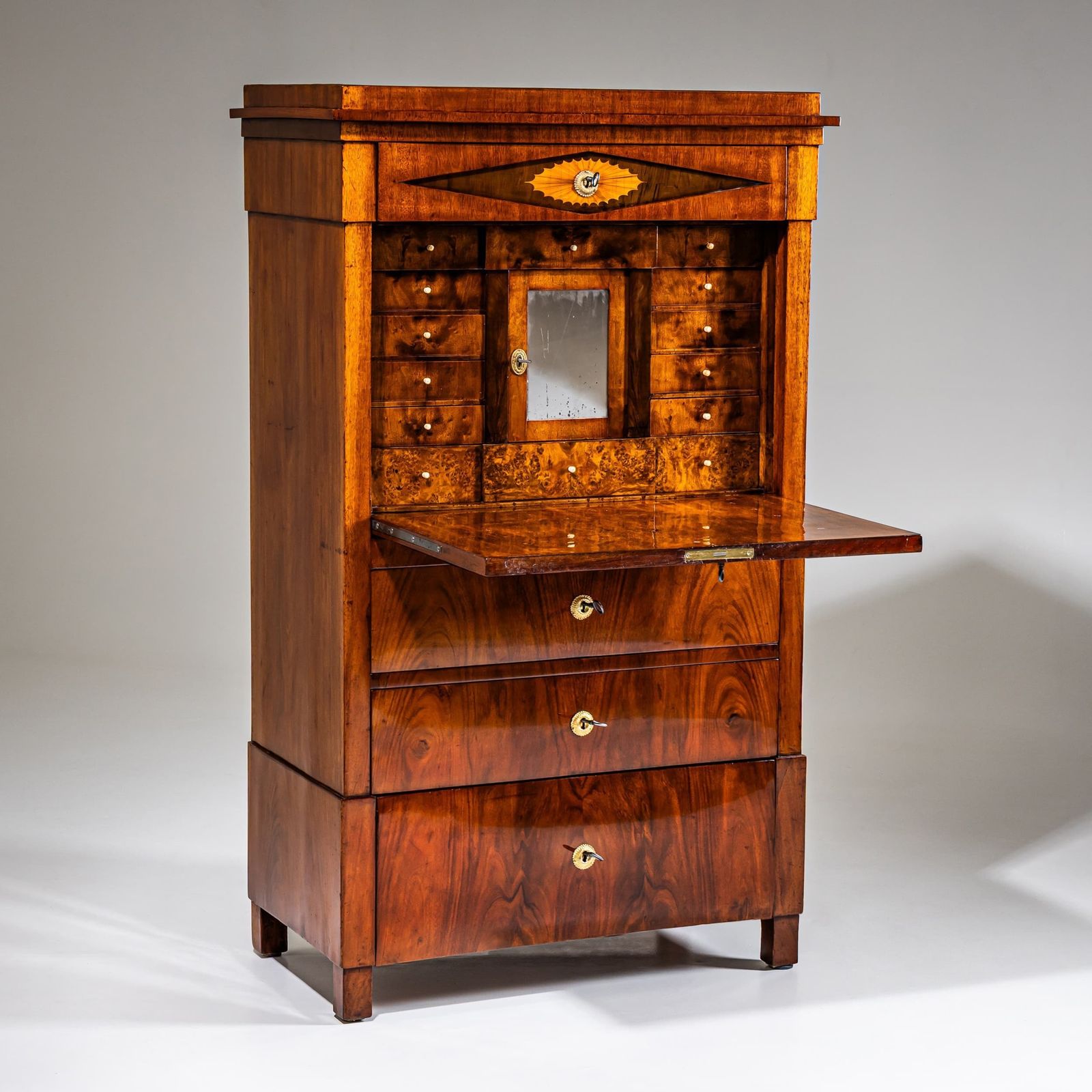 Biedermeier Secretary, Austria, Circa 1820