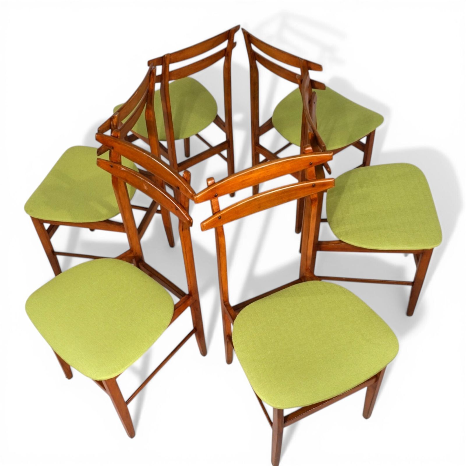 1230.0 Set Of 6 Dining Chairs By Amma Torino, 1960 photo