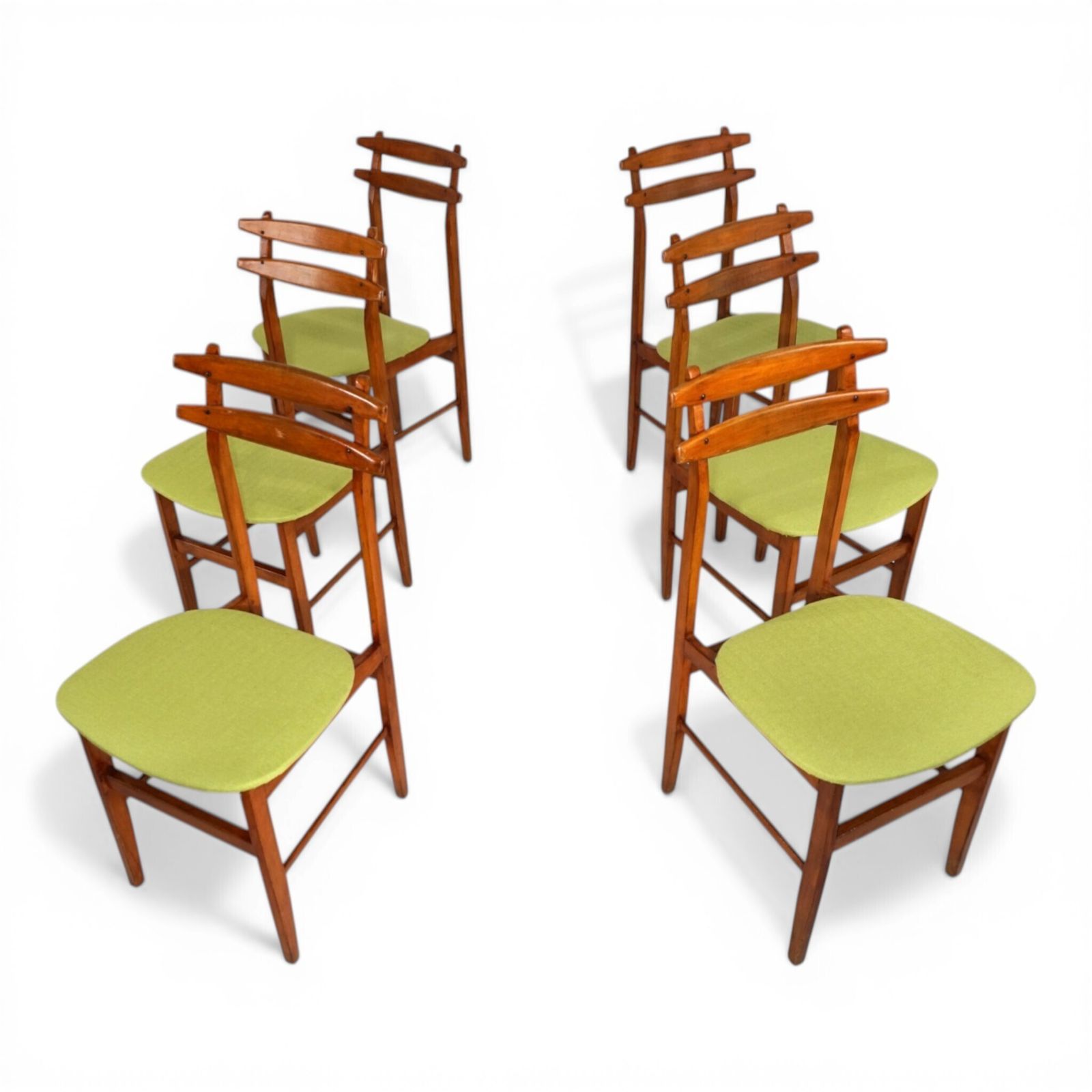 photo vinterior Set Of 6 Dining Chairs By Amma Torino, 1960