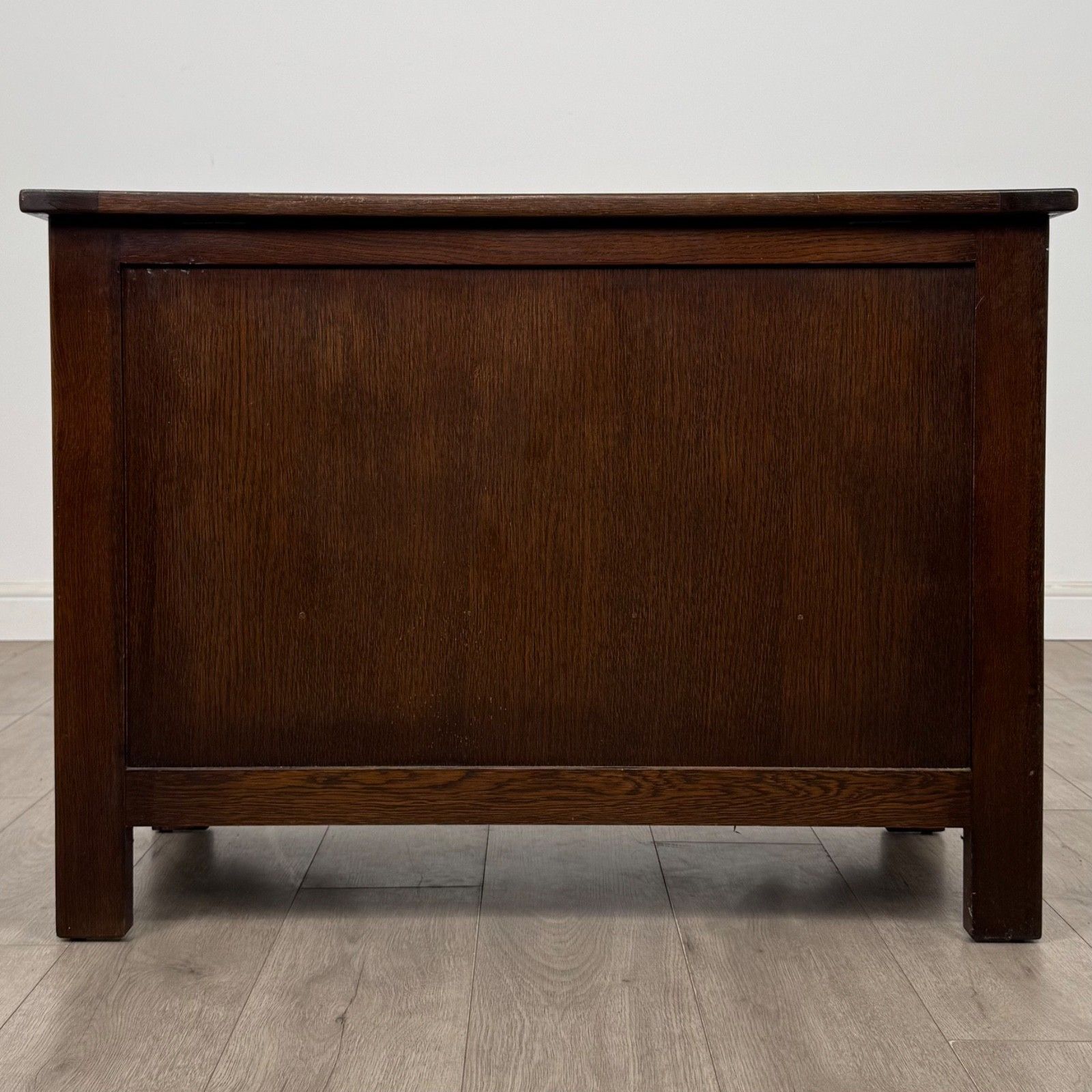 Antique 20th Century Linenfold Mule Chest In Oak ( Af 5354 ) photo 425.0