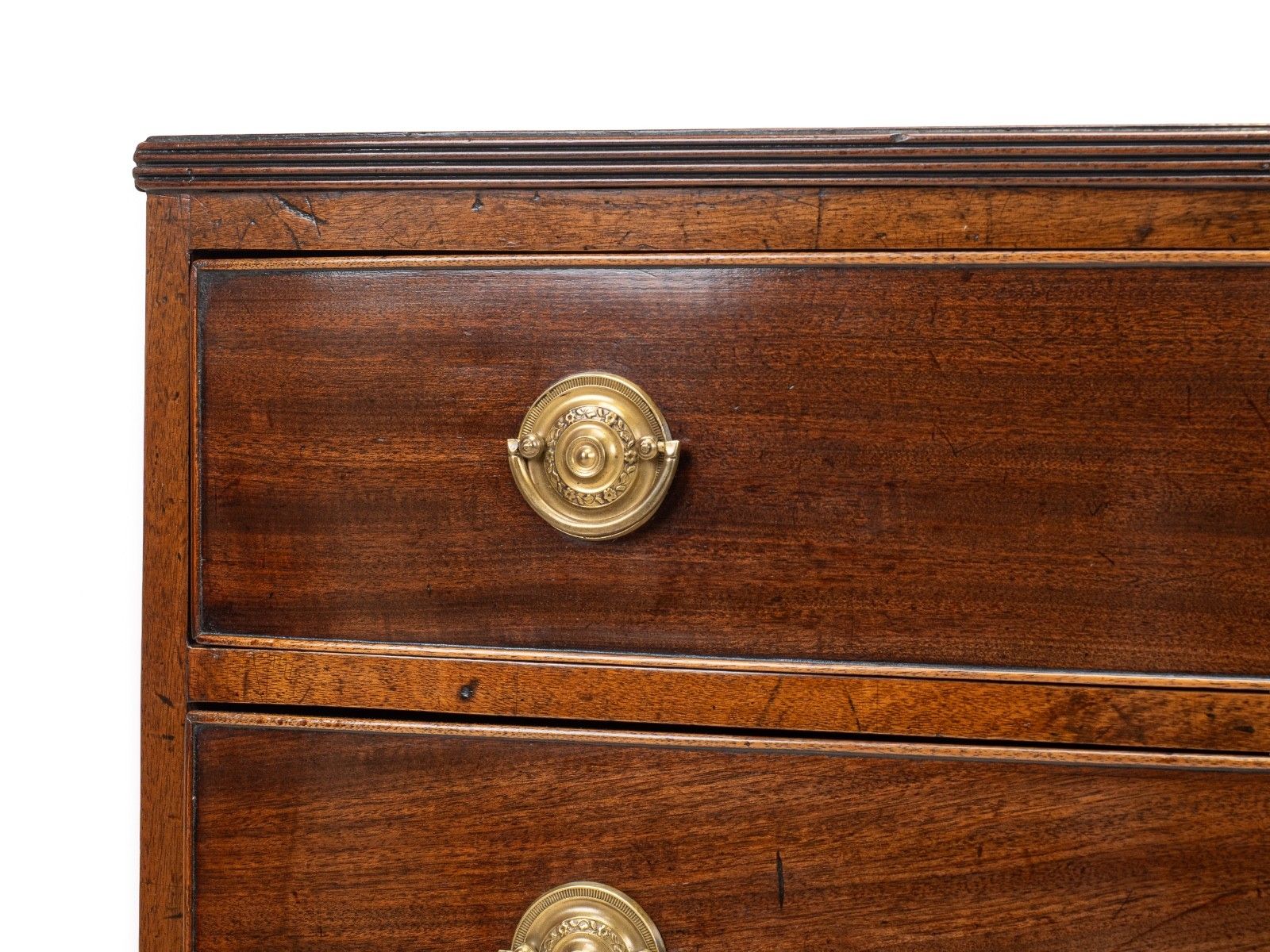 Regency Mahogany Bow Front Chest Of Drawers, English, C.1800–1820 photo Furniture