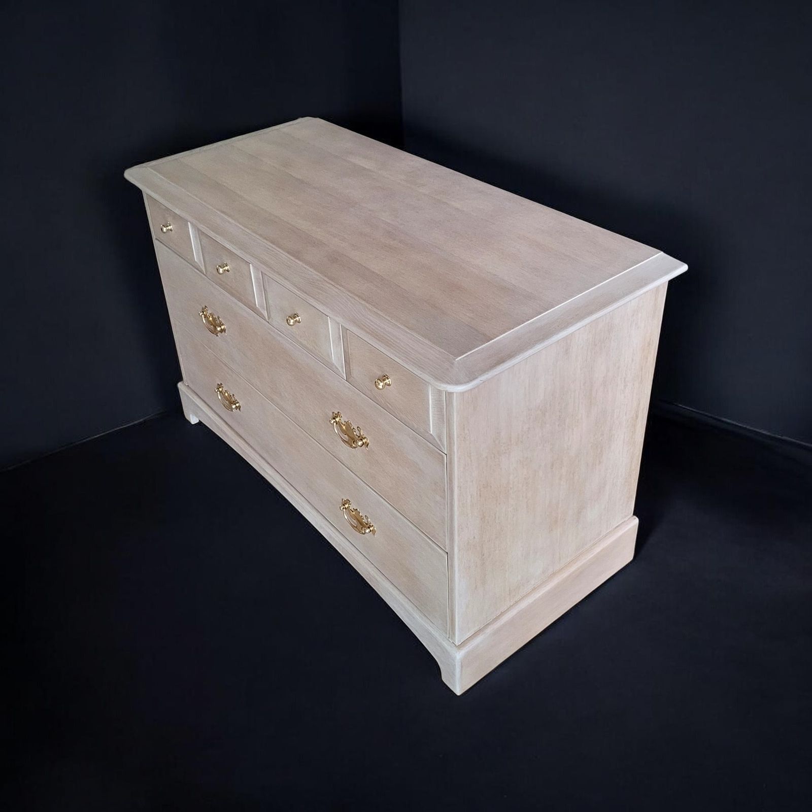 Stag Madrigal Lime Oak Chest Of Drawers photo for sale