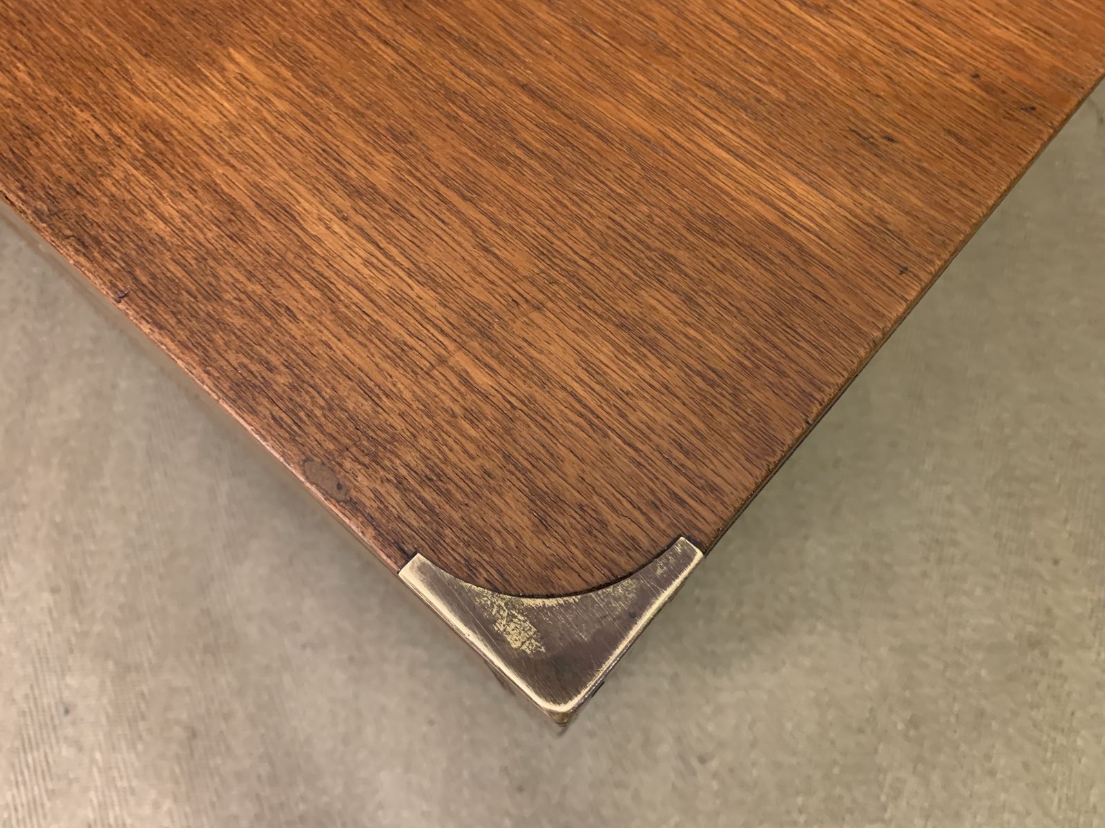 photo buy Victorian Teak Military Chest By Army & Navy