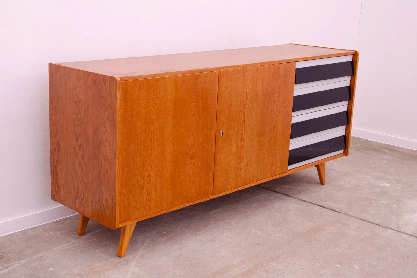 Mid Century U 460 Dressoir Van Jiri Jiroutek Voor Interier Praha, Tsjecho Slowakije photo for sale