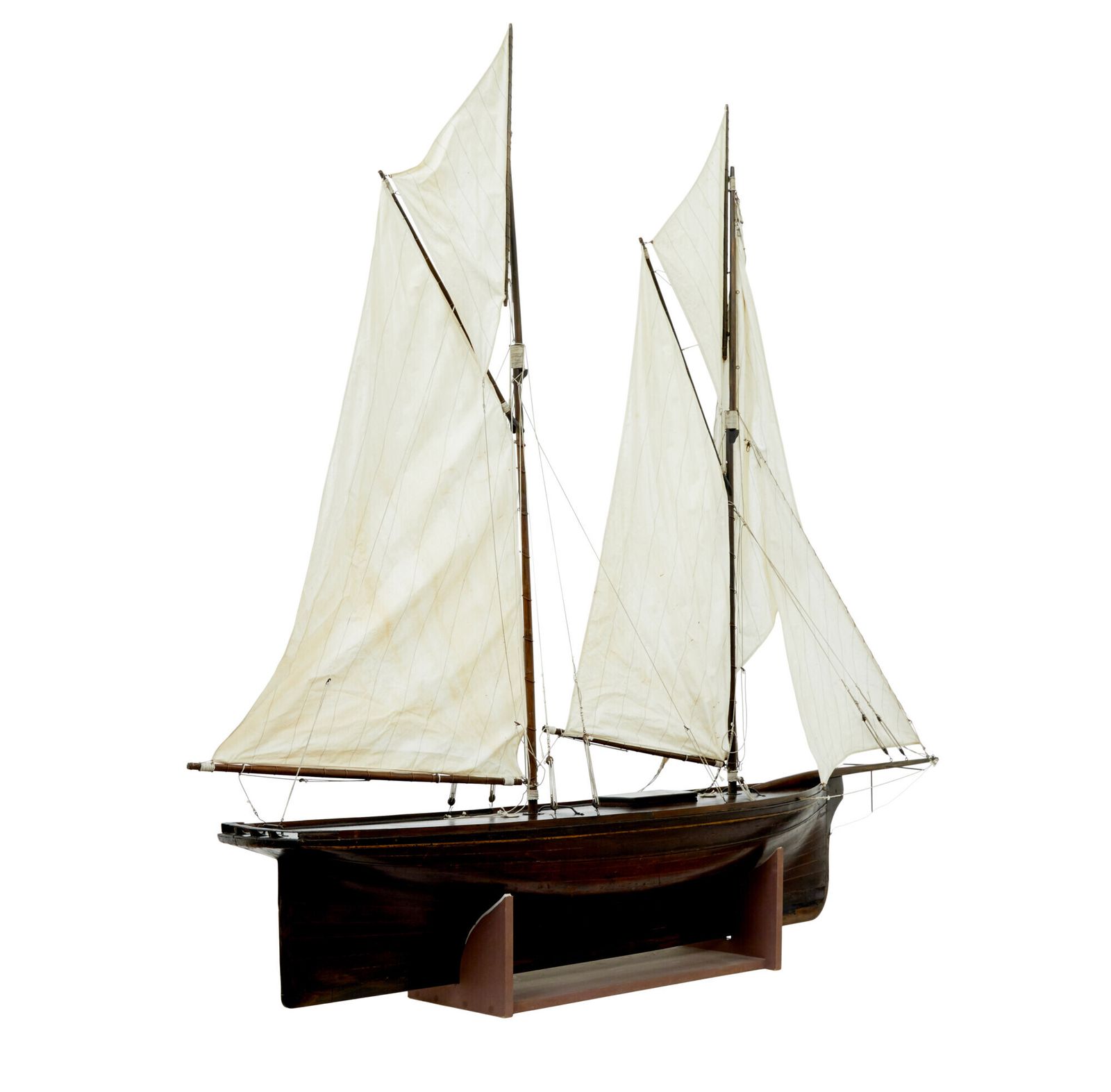 Late 19th Century Scale Model Of A Wooden Boat photo buy