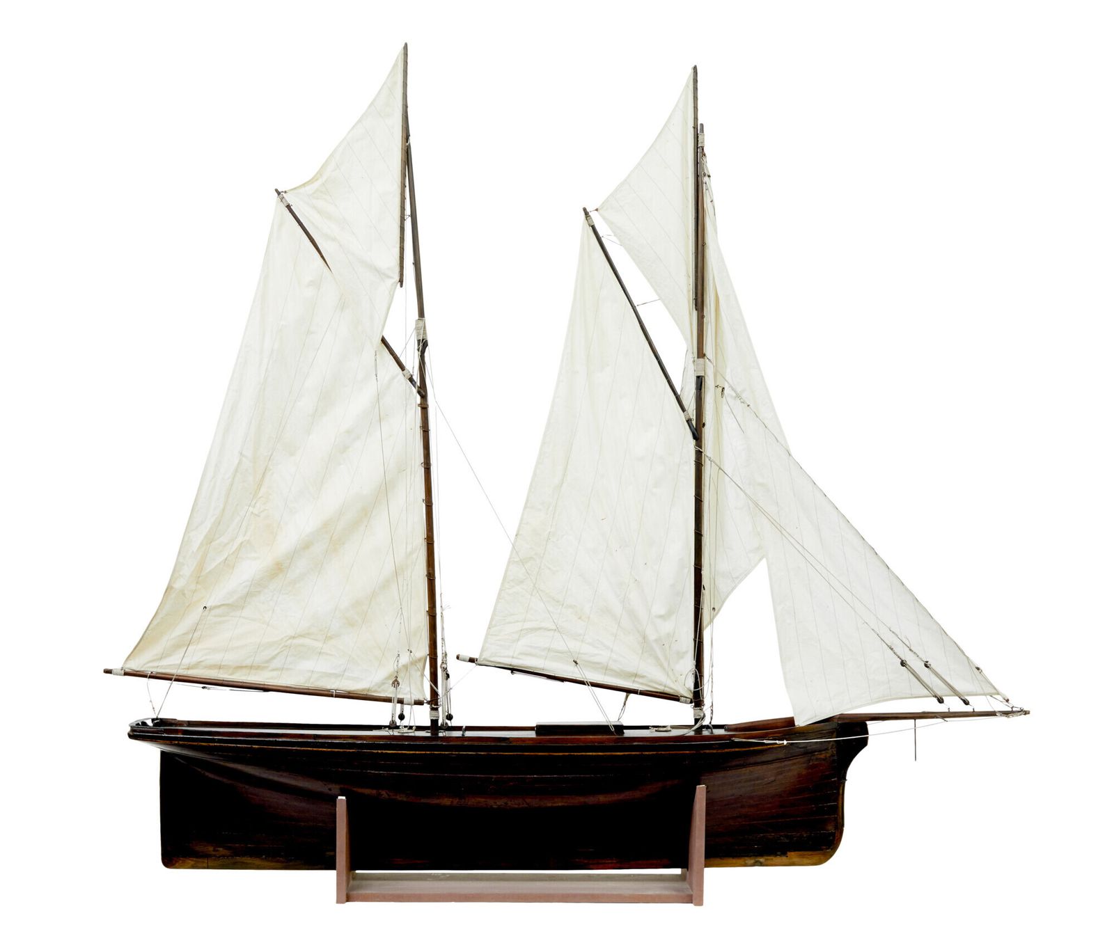 photo furniture Late 19th Century Scale Model Of A Wooden Boat