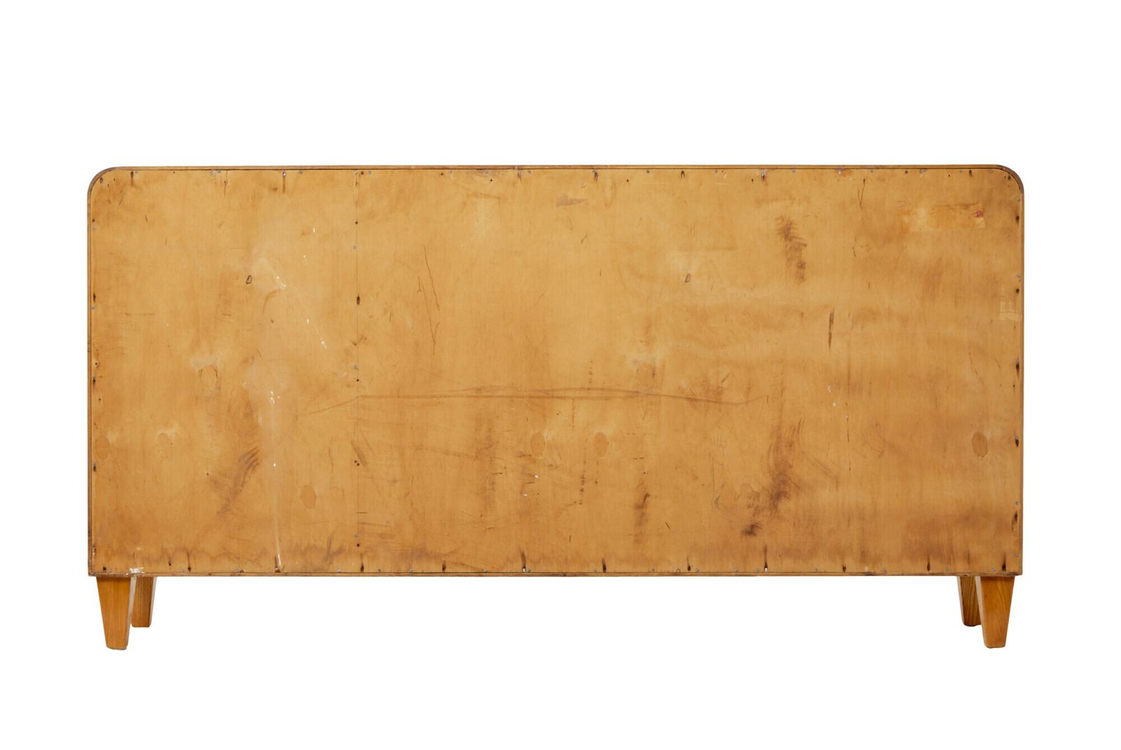 Mid Century Swedish Elm And Burr Sideboard Bookcase photo vinterior