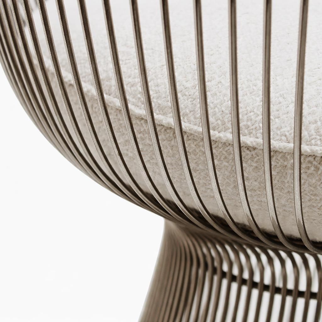 photo furniture Set Of Four Chairs Designed By Warren Platner With Steel Frame, 1960s