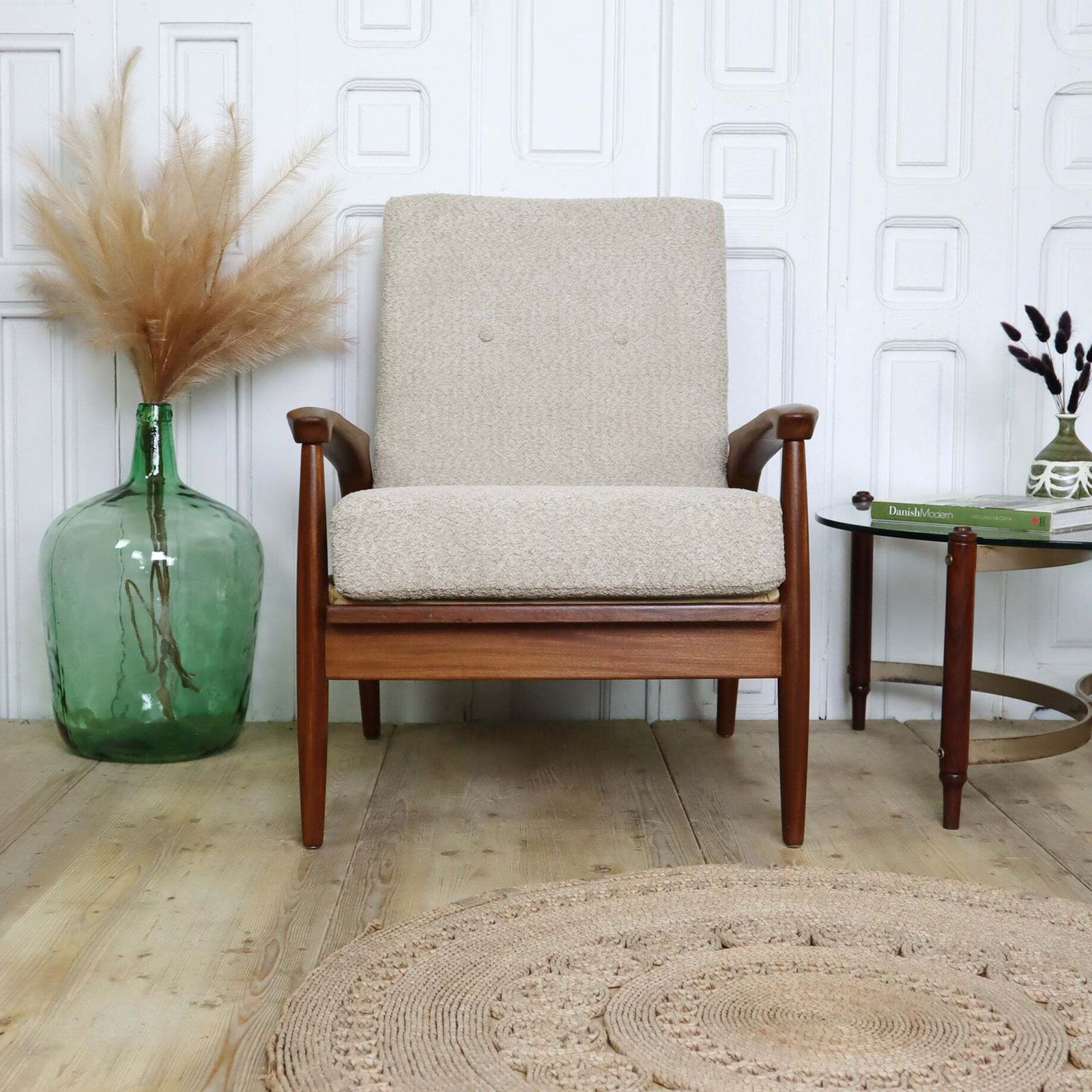 Vintage Greaves & Thomas Boucle Armchair No.2 photo 770.0