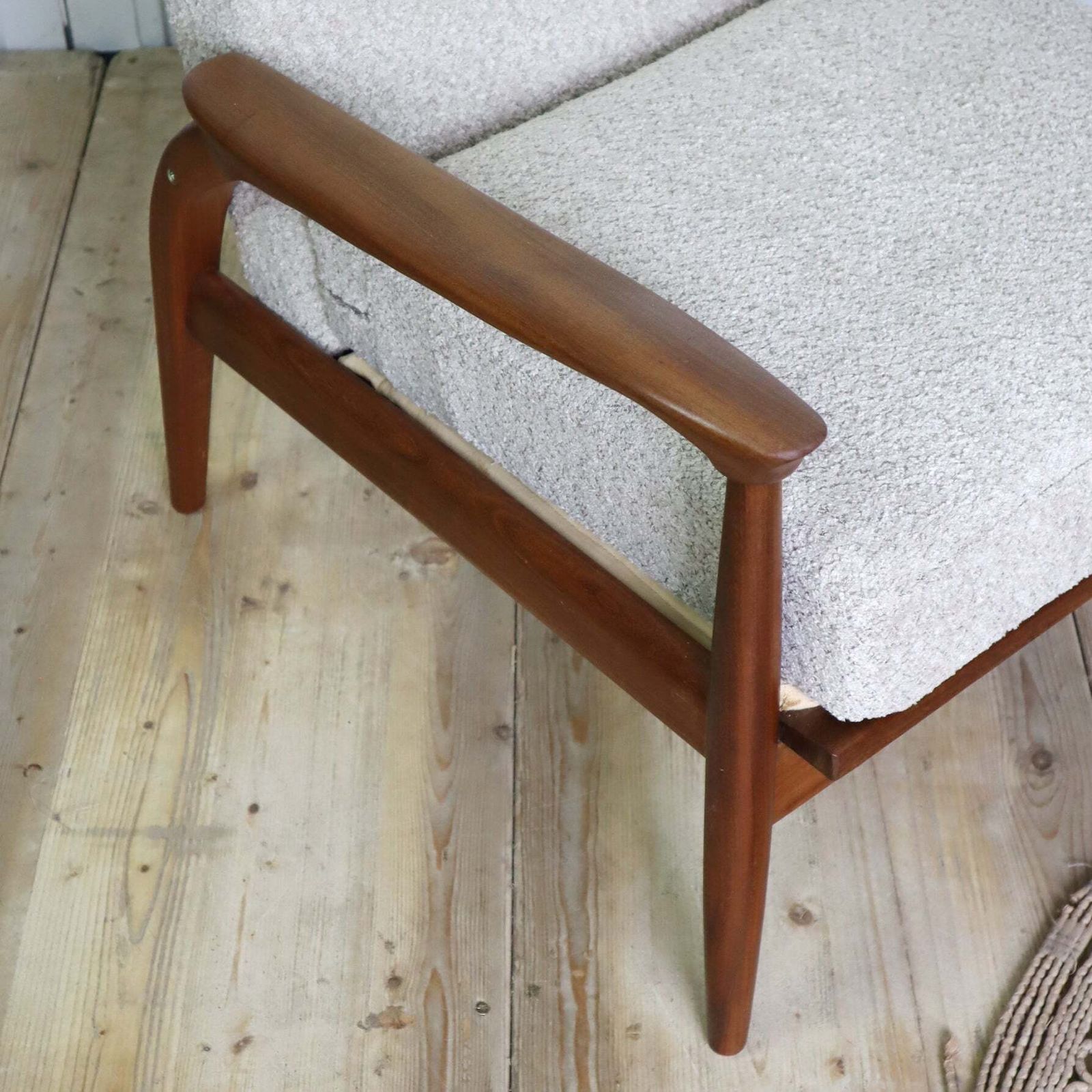 photo furniture Vintage Greaves & Thomas Boucle Armchair No.2