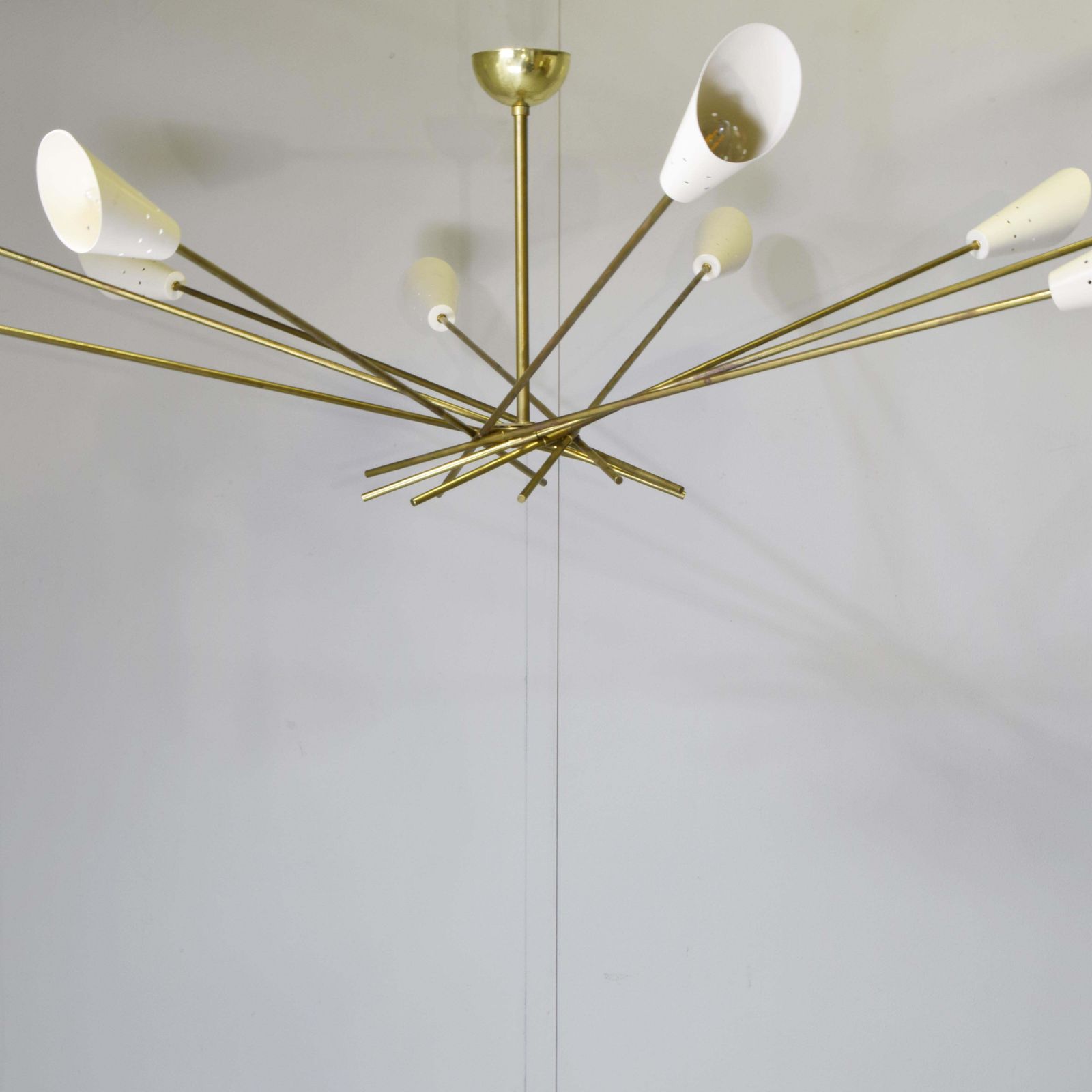 Shanghai Chandelier Stilnovo Style 1960s photo for sale