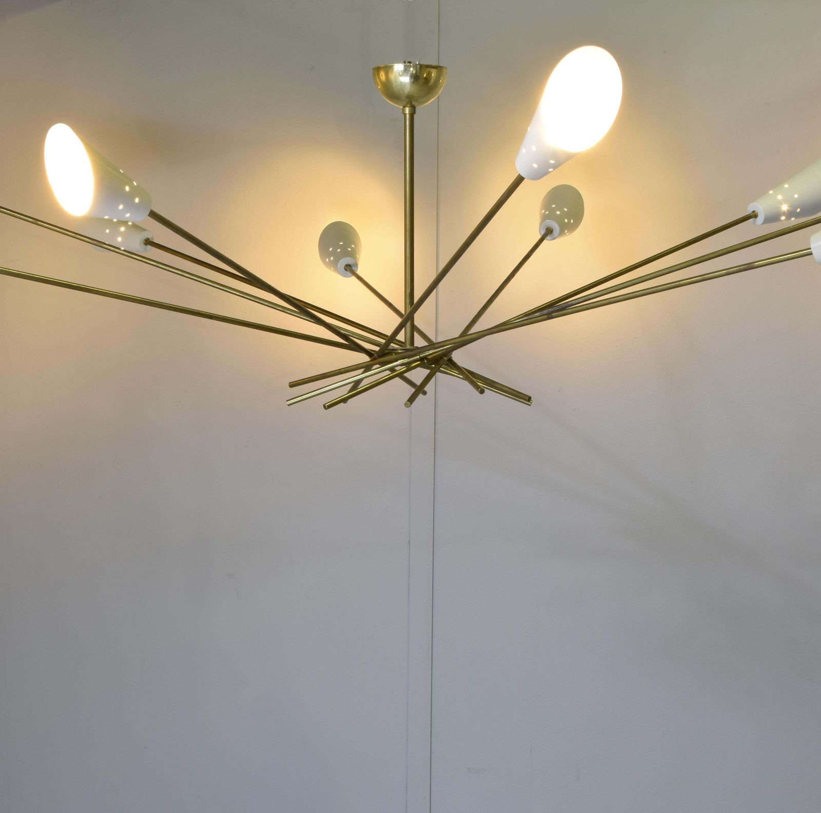 Shanghai Chandelier Stilnovo Style 1960s photo buy