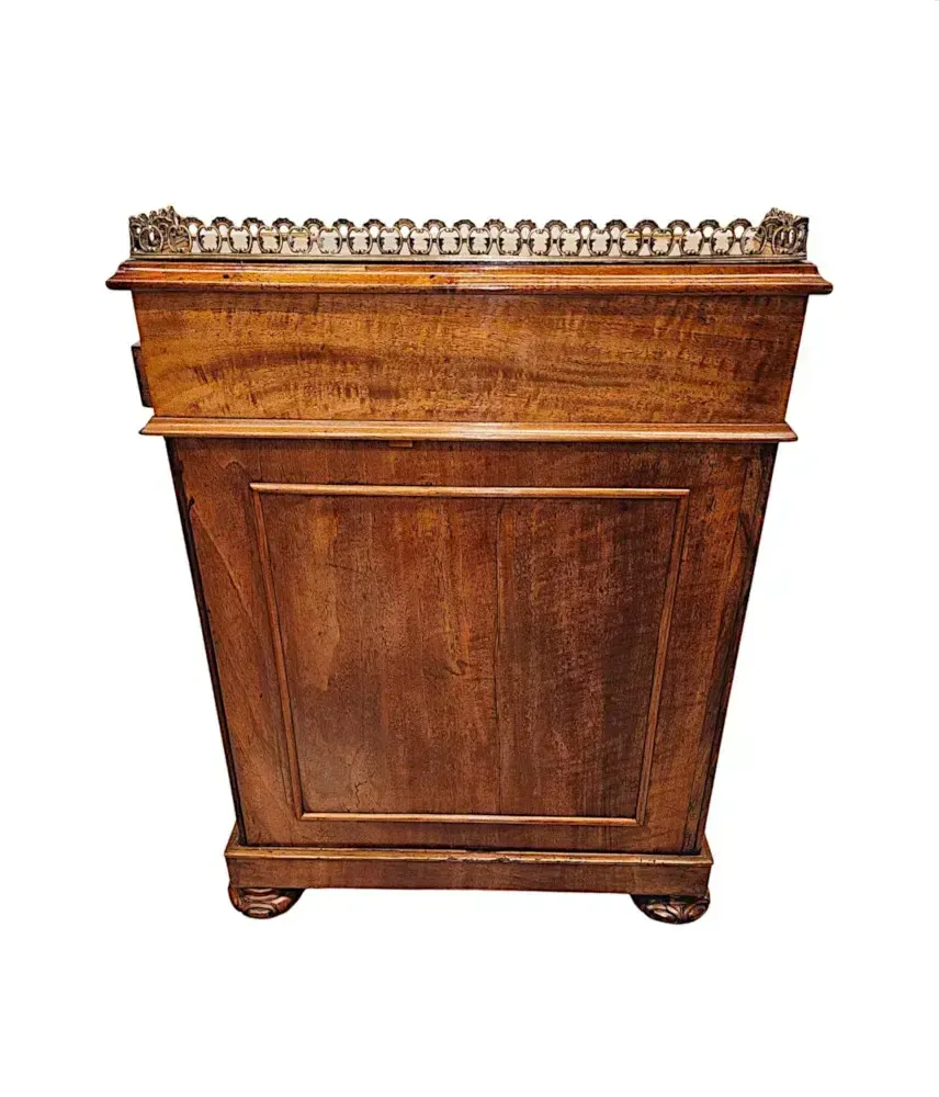 Furniture A Very Fine Early 19th Century William IV Davenport In The Manner Of 'Strahan' Of Dublin photo