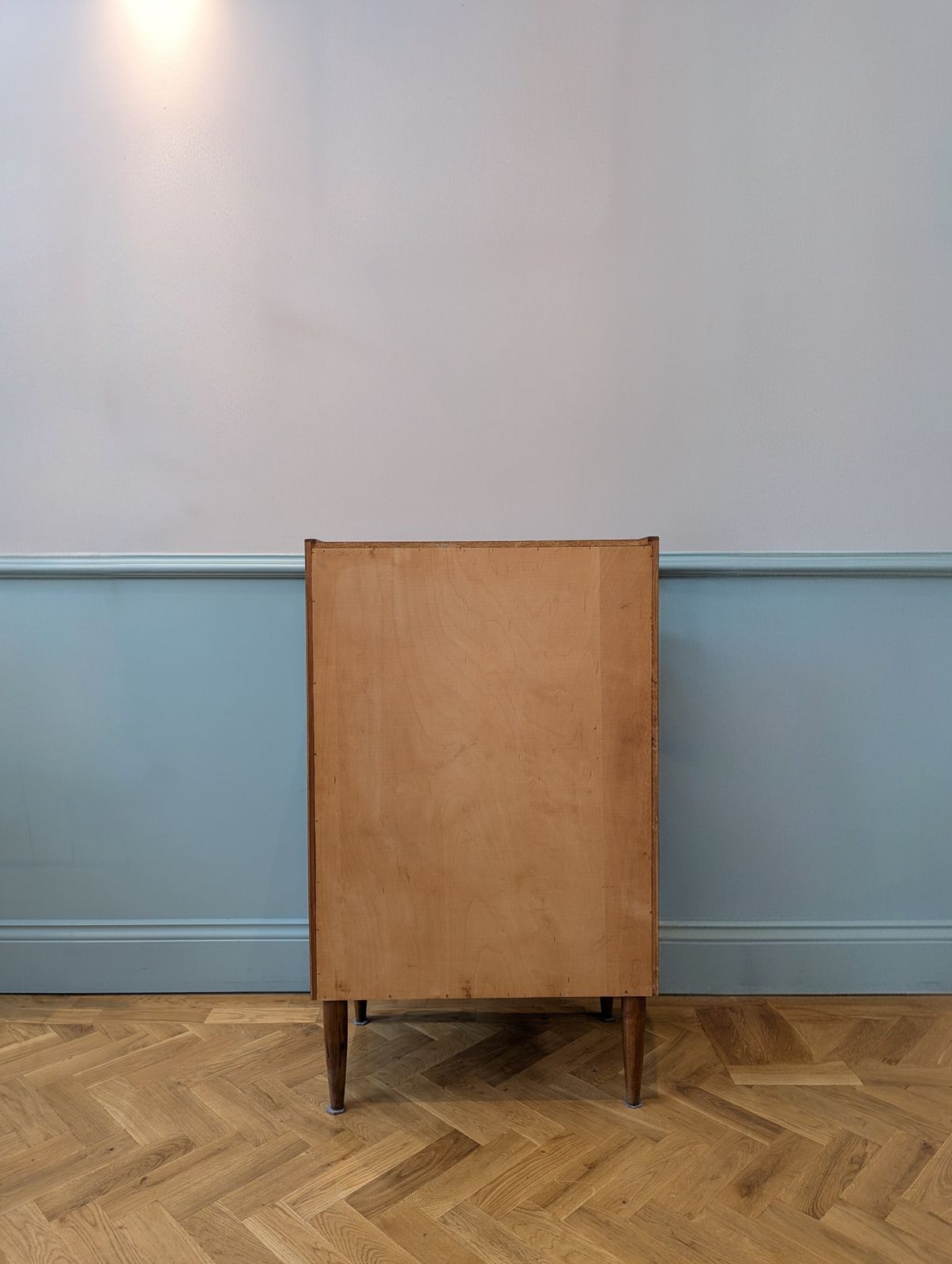Mid 20th Century  Six Drawer Teak Tallboy photo for sale