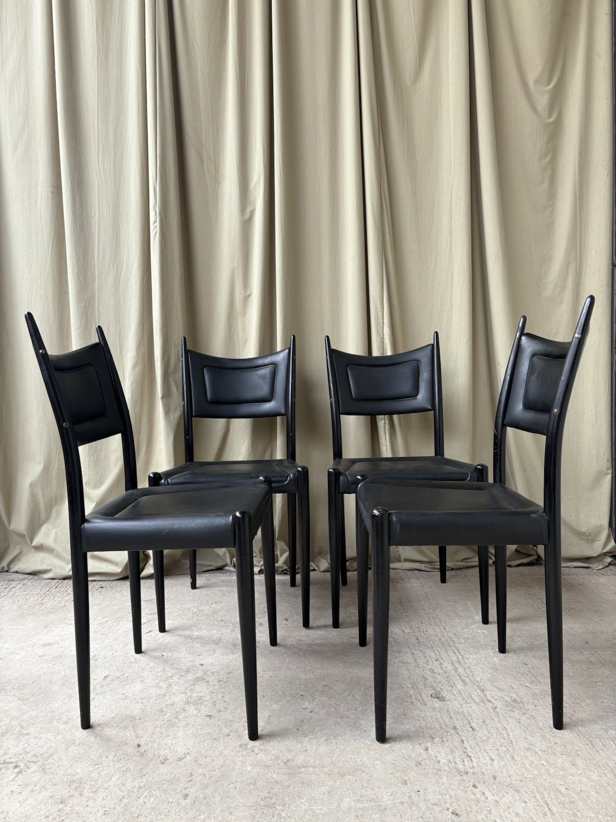 Vtg Mid Century Set Of 4 G Plan Librenza Dining Chairs Danish Scandi Retro R1140 photo Furniture