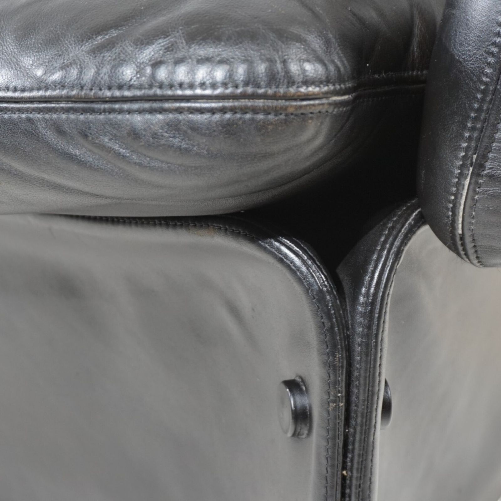 photo vintage Carl Straub Leather Lounge Chair, 1970