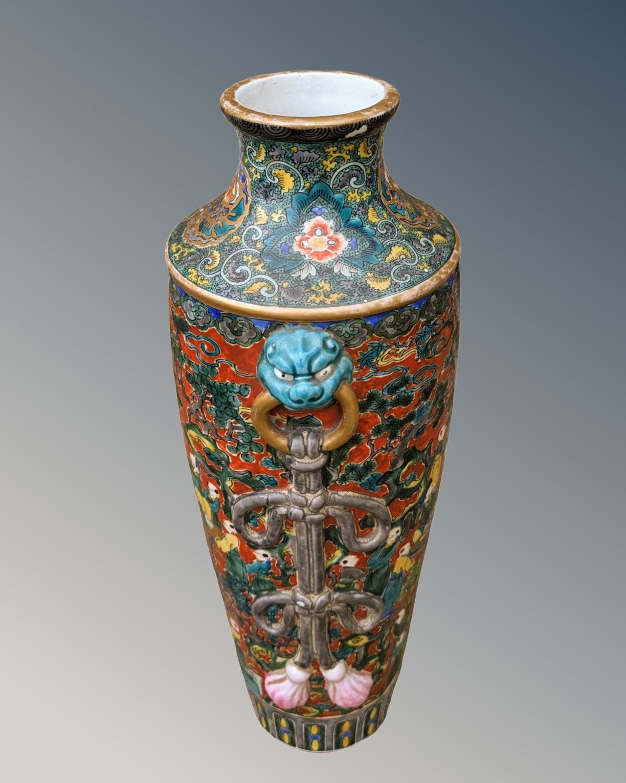 19th Century Chinese Vase Qing Dynasty photo furniture
