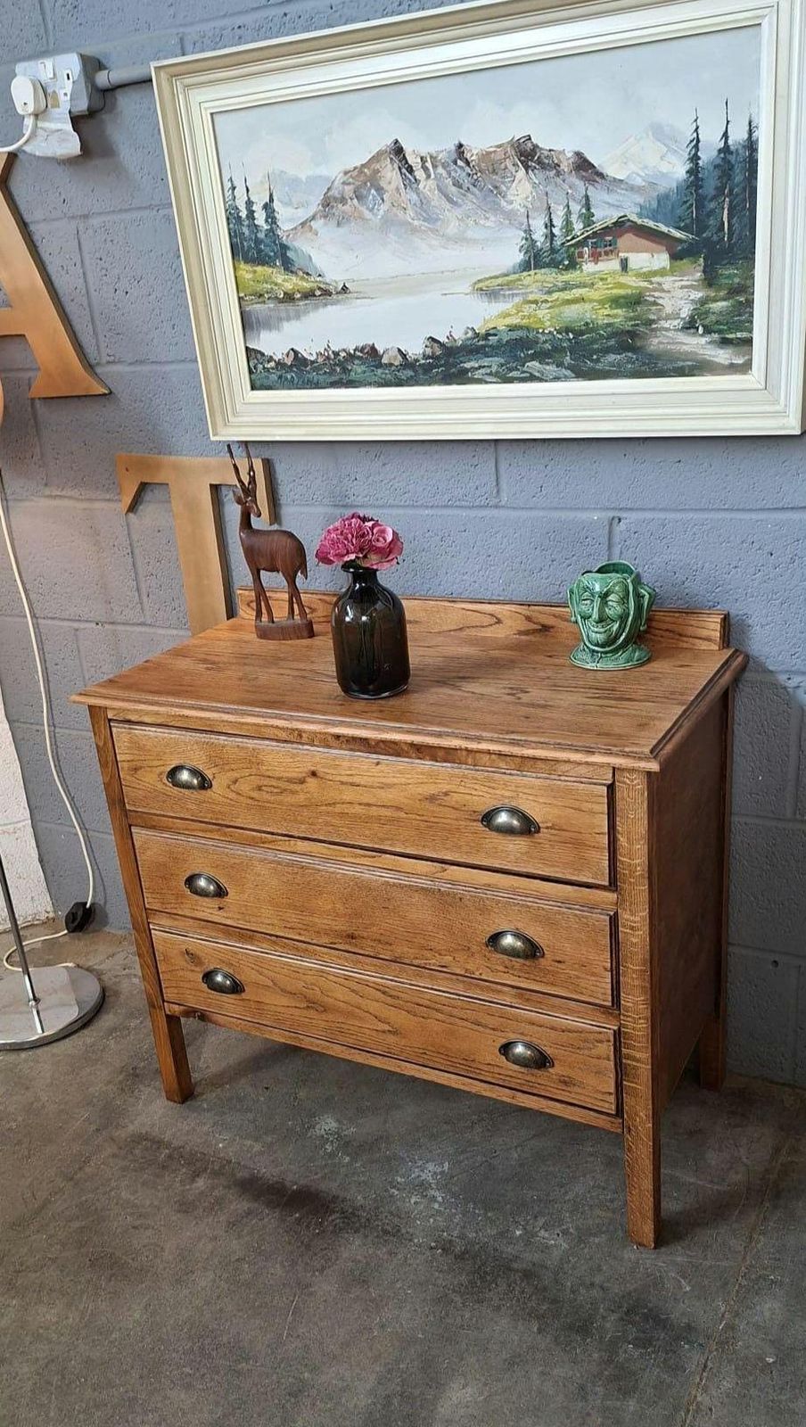 photo furniture Chest Of Drawers ~ Oak ~ Vintage ~ Mid Century