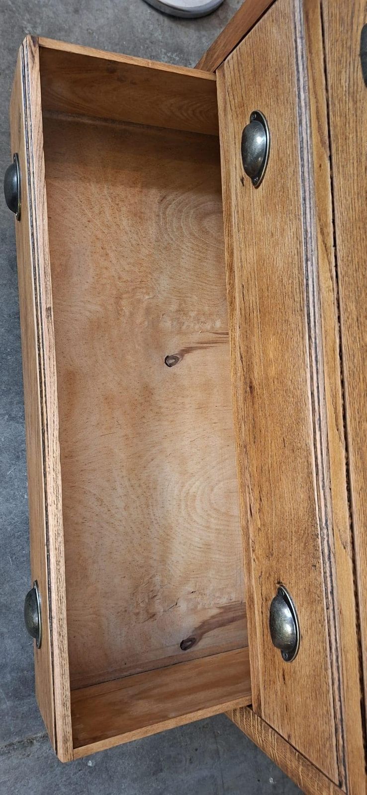 Furniture Chest Of Drawers ~ Oak ~ Vintage ~ Mid Century photo