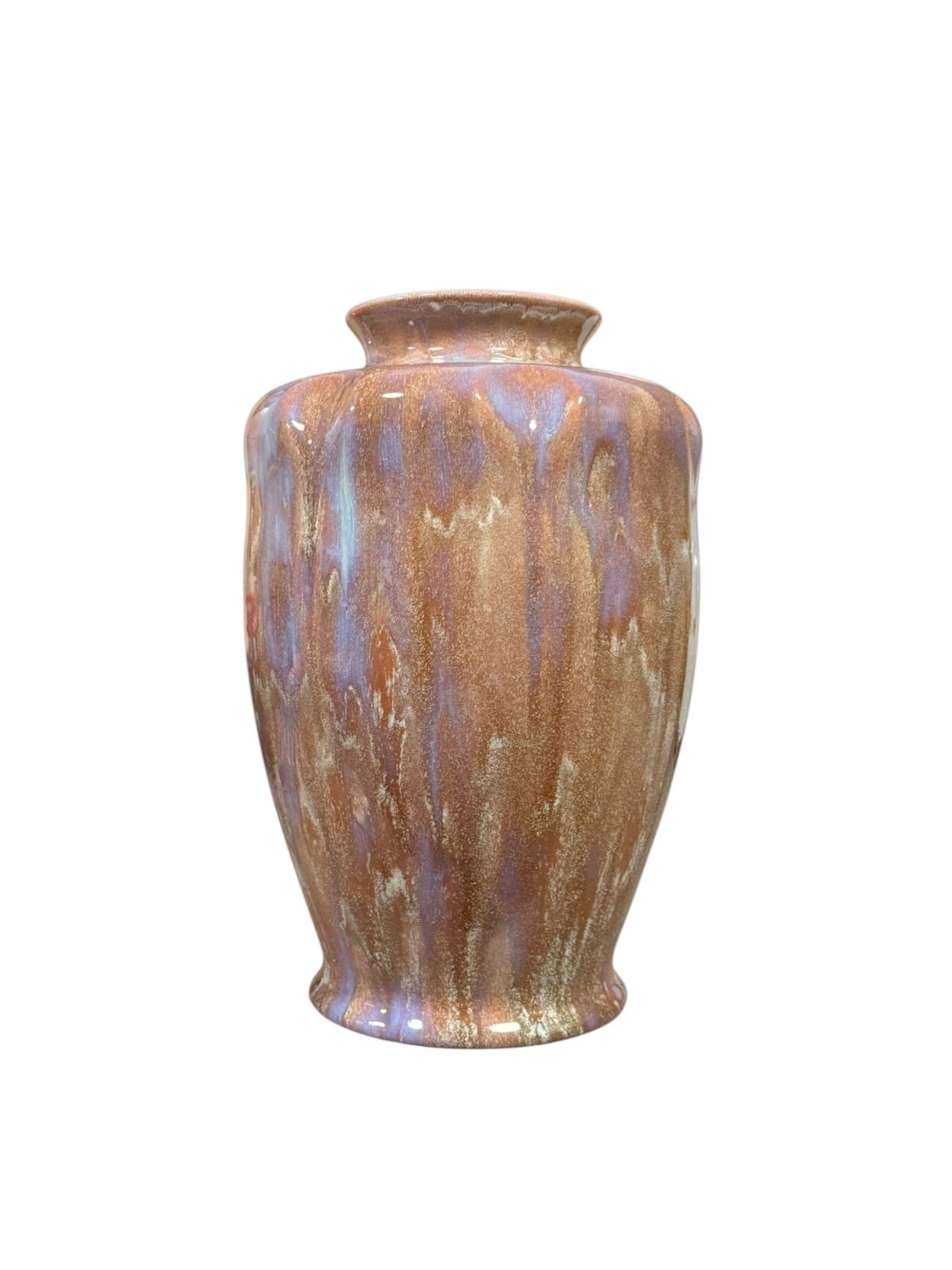 Pilkington’s Royal Lancastrian Vase, Shape 2090a, Drip Glaze Art Pottery, Early 20th Century photo furniture