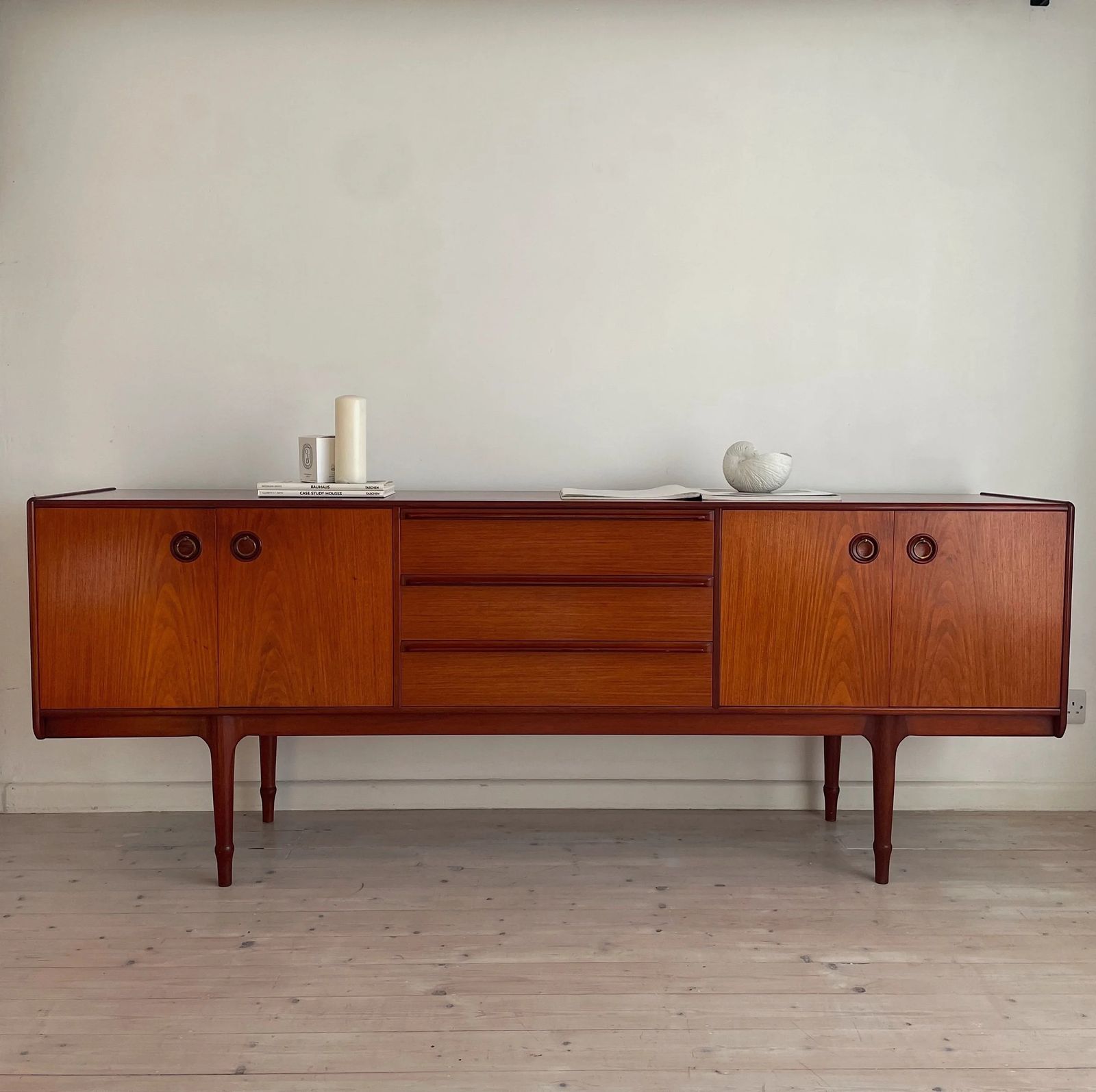 Mid Century Modern A.H McIntosh & Co Teak Sideboard