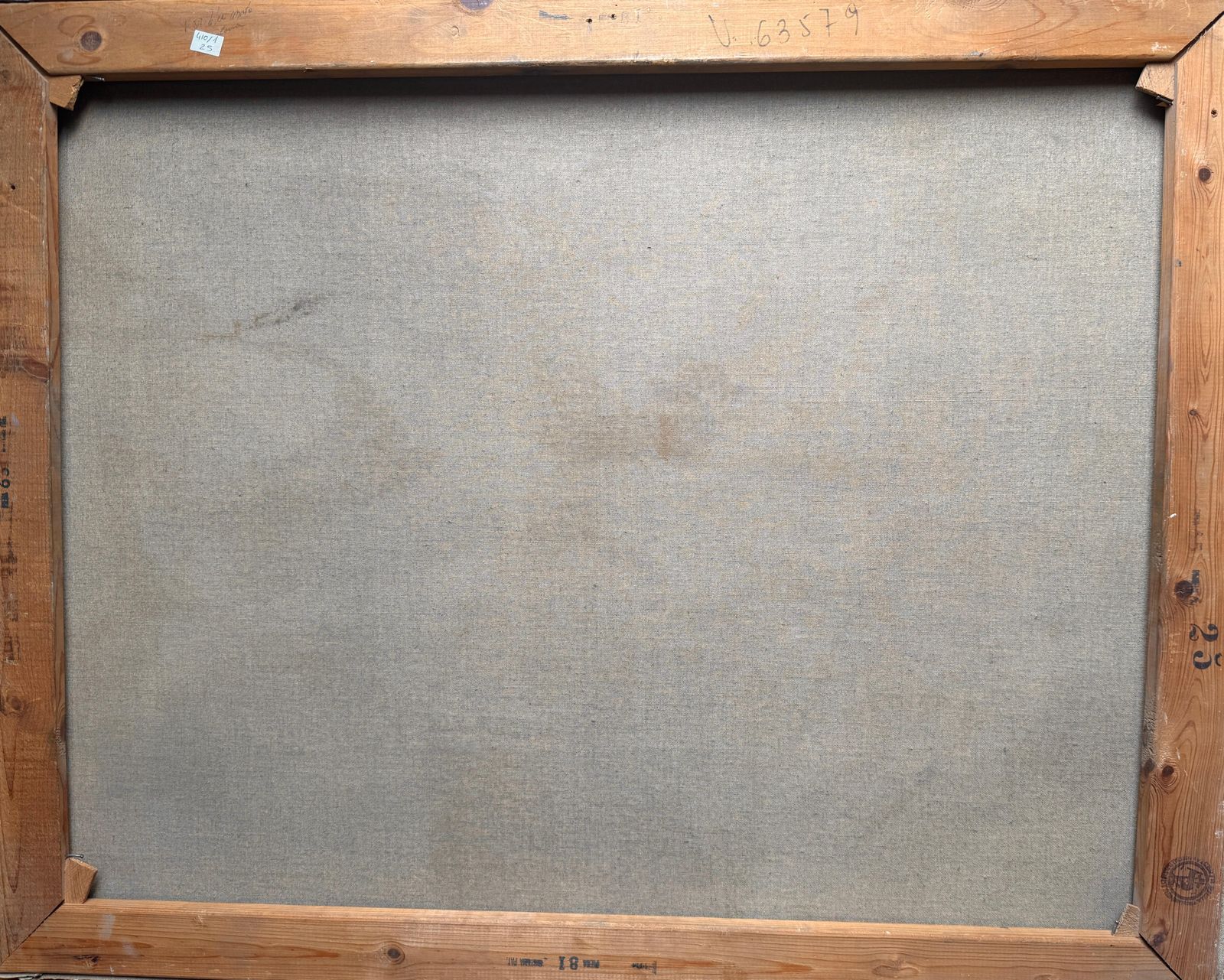 Antoni Pitxot The Petrified Origin: Surrealist Oil On Canvas Signed, 1967 photo vintage