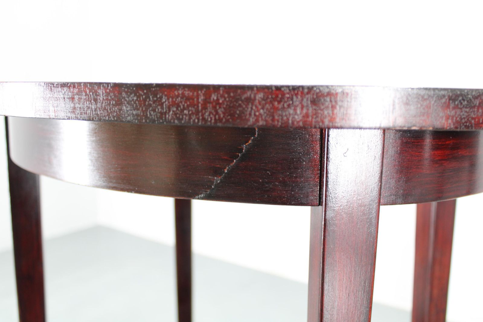 photo vintage 1930s Pair Of Restored Thonet Side Tables No. 206, Czechoslovakia