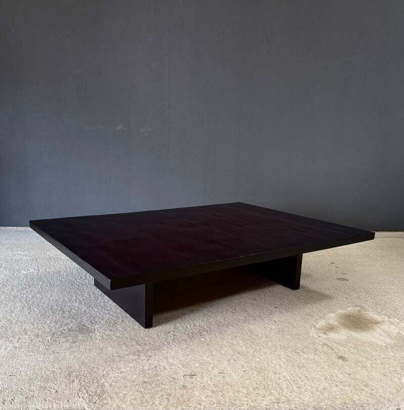 Postmodern Design Salontafel In Bamboe Van Axel Vervoordt, België, Jaren 1990