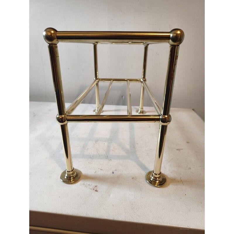 photo buy 1900s Shop Shelf In Bronze And Brass