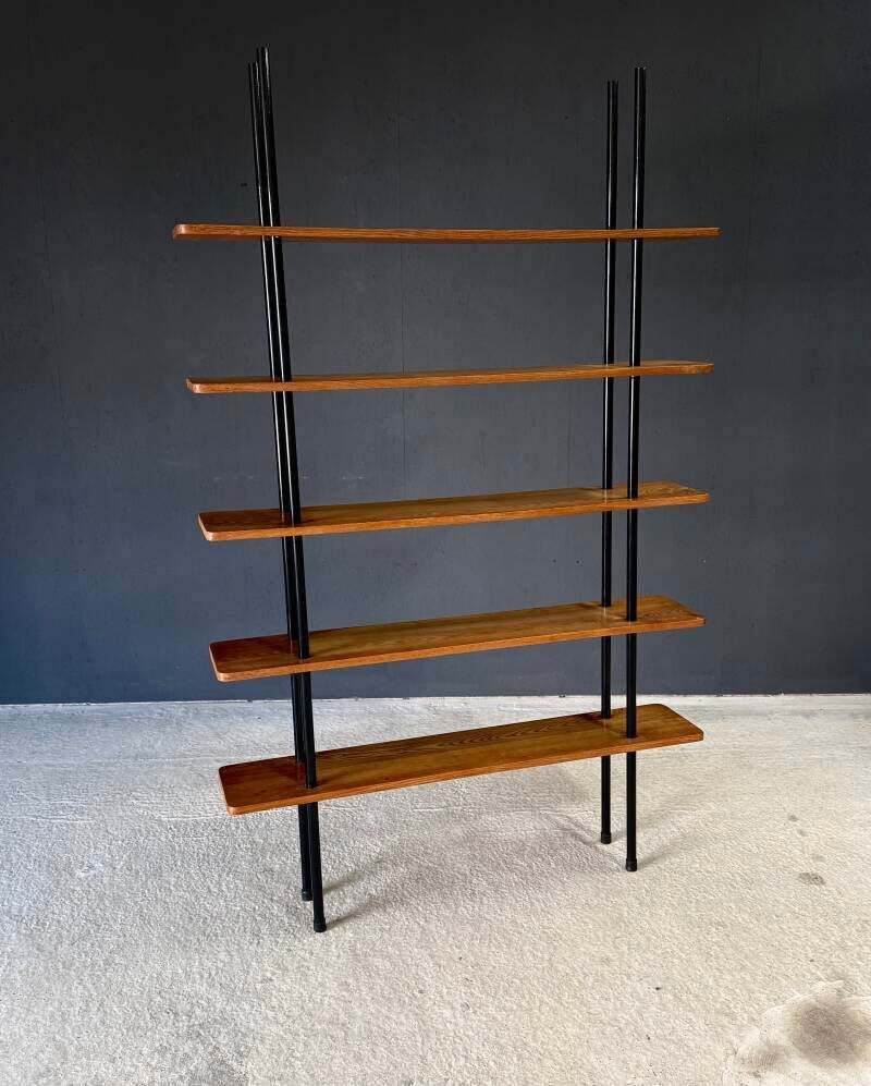Mid Century Modern Dutch Design Staanderekken Van W. Lutjens, Nederland, Ca. Jaren 1960 photo for sale