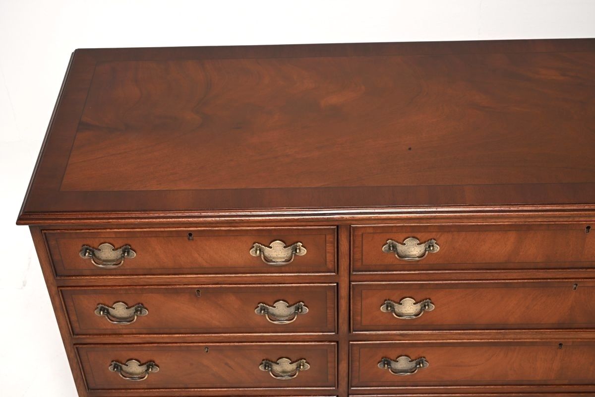 Antique Georgian Style Mahogany Chest Of Drawers / Sideboard photo 2145.0