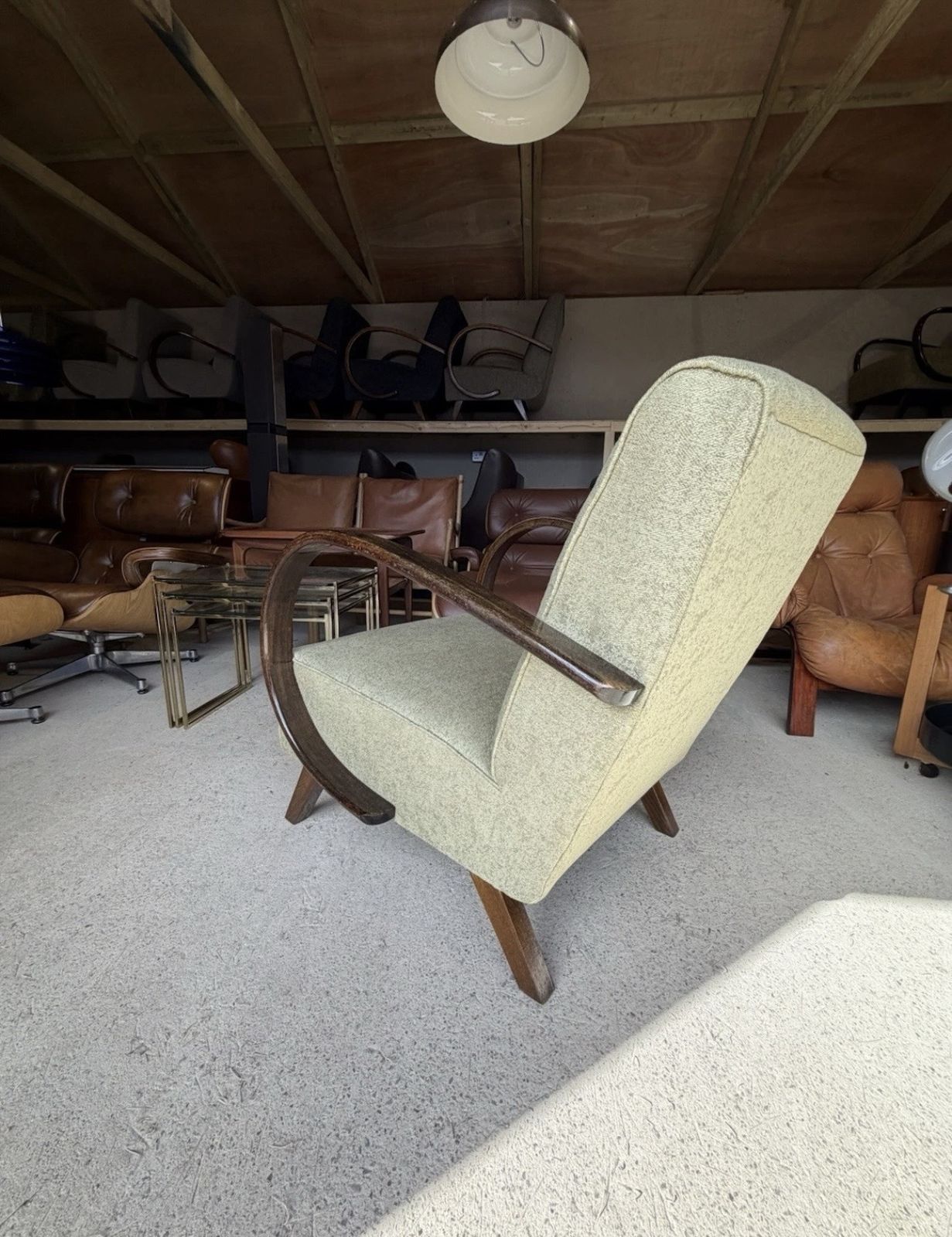 Jindrich Halabala Bentwood Armchair Art Deco Style photo buy