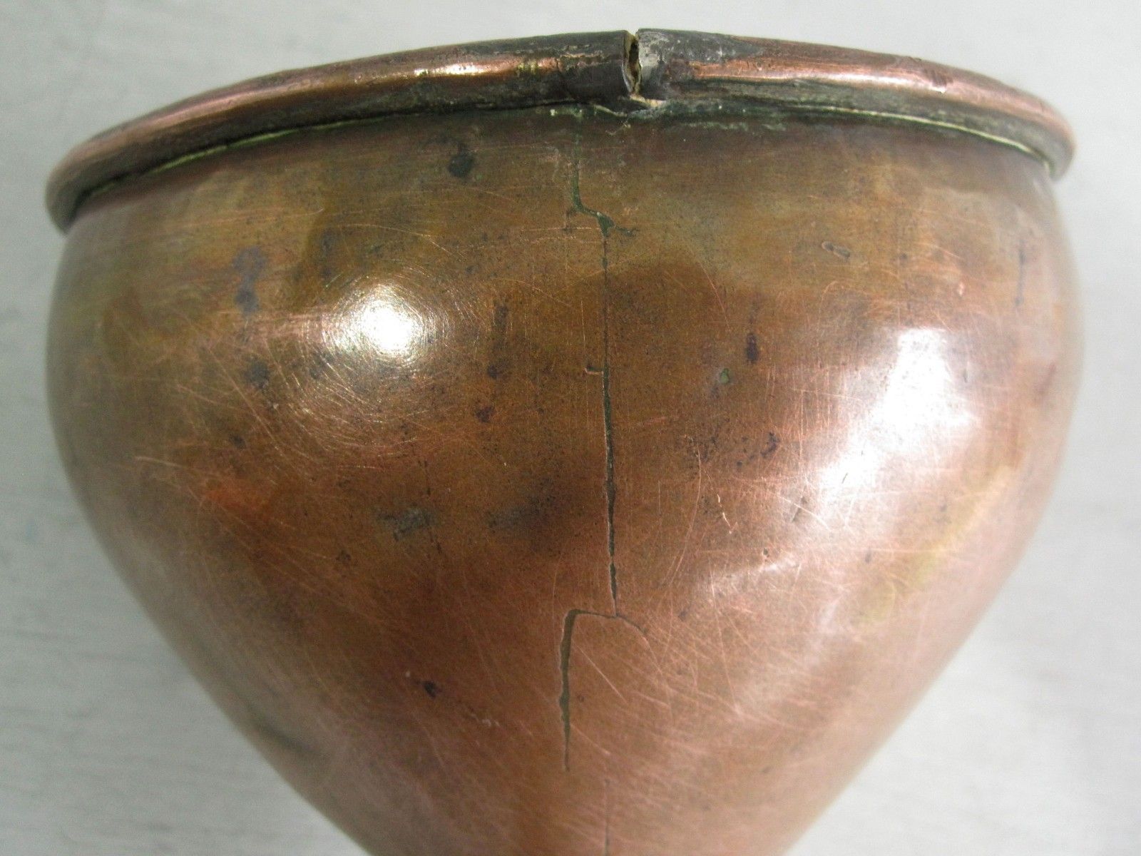 L Lumley London Copper Brewery Funnel With Brass Tap photo 120.0