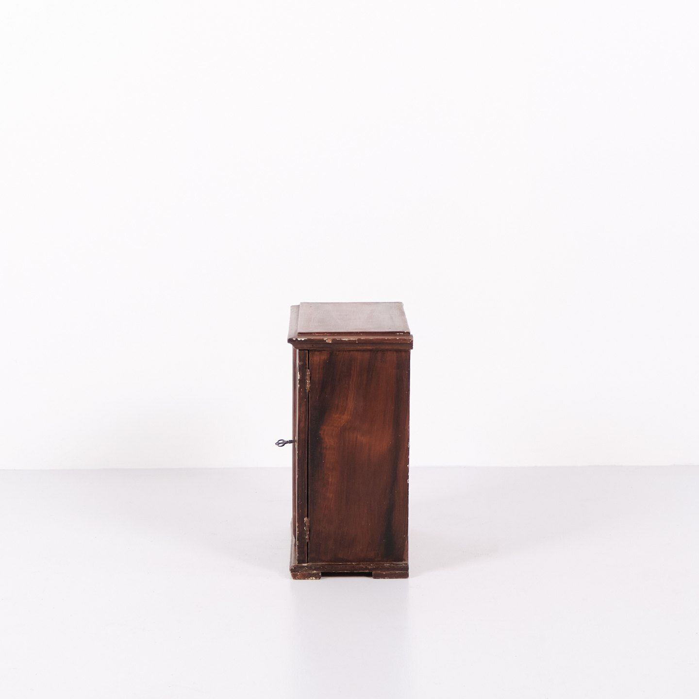Antique Miniature/Model Furniture In Oak With Hand Forged Fittings, 1840s photo furniture