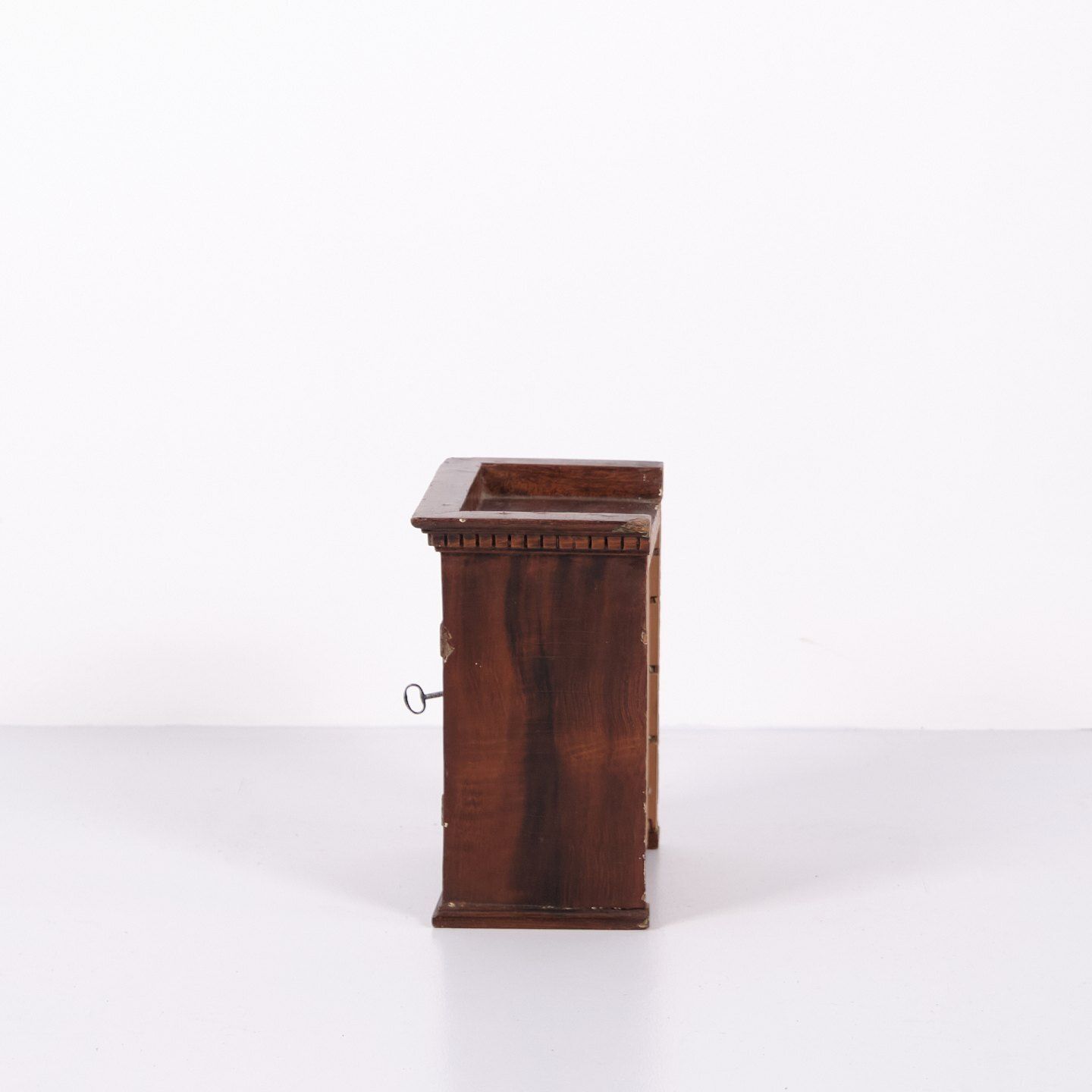 Antique Miniature/Model Furniture In Oak With Hand Forged Fittings, 1840s photo furniture
